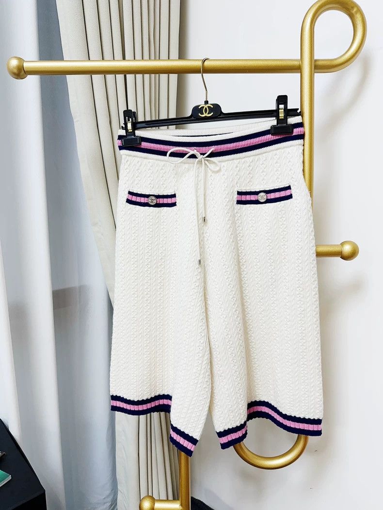 Chanel Chanel 23P spring and summer preview white stitching color Size 25" / US 0 / IT 36 - 1 Thumbnail