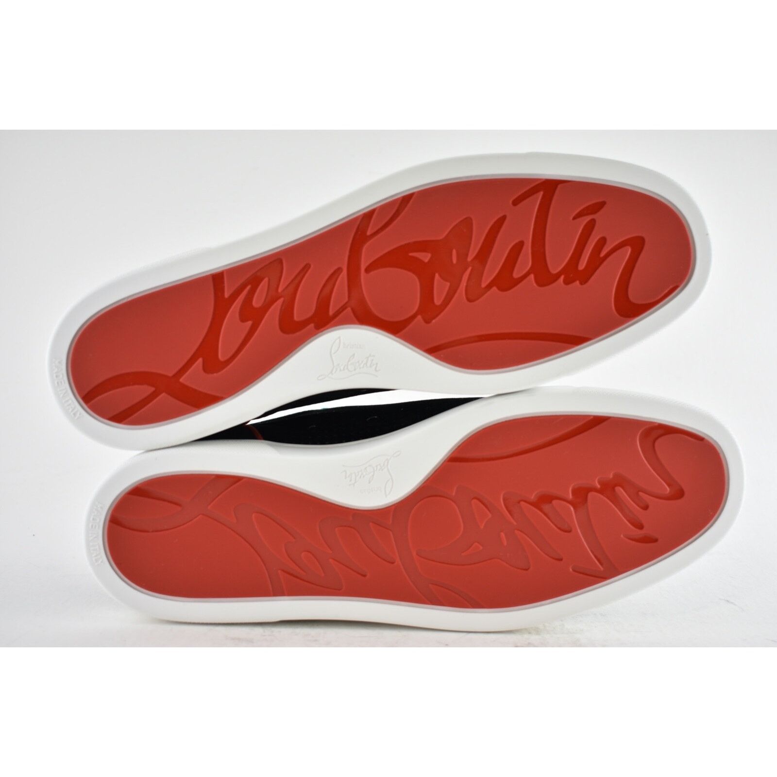 Christian Louboutin Christian Louboutin Mens Rantulow Orlato Flat Black Multi Size US 12 / EU 45 - 9 Thumbnail
