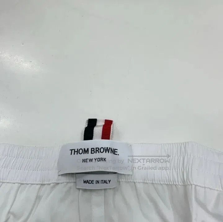 Thom Browne black wool cotton blend cropped pants. Size US 34 / EU 50 - 5 Thumbnail