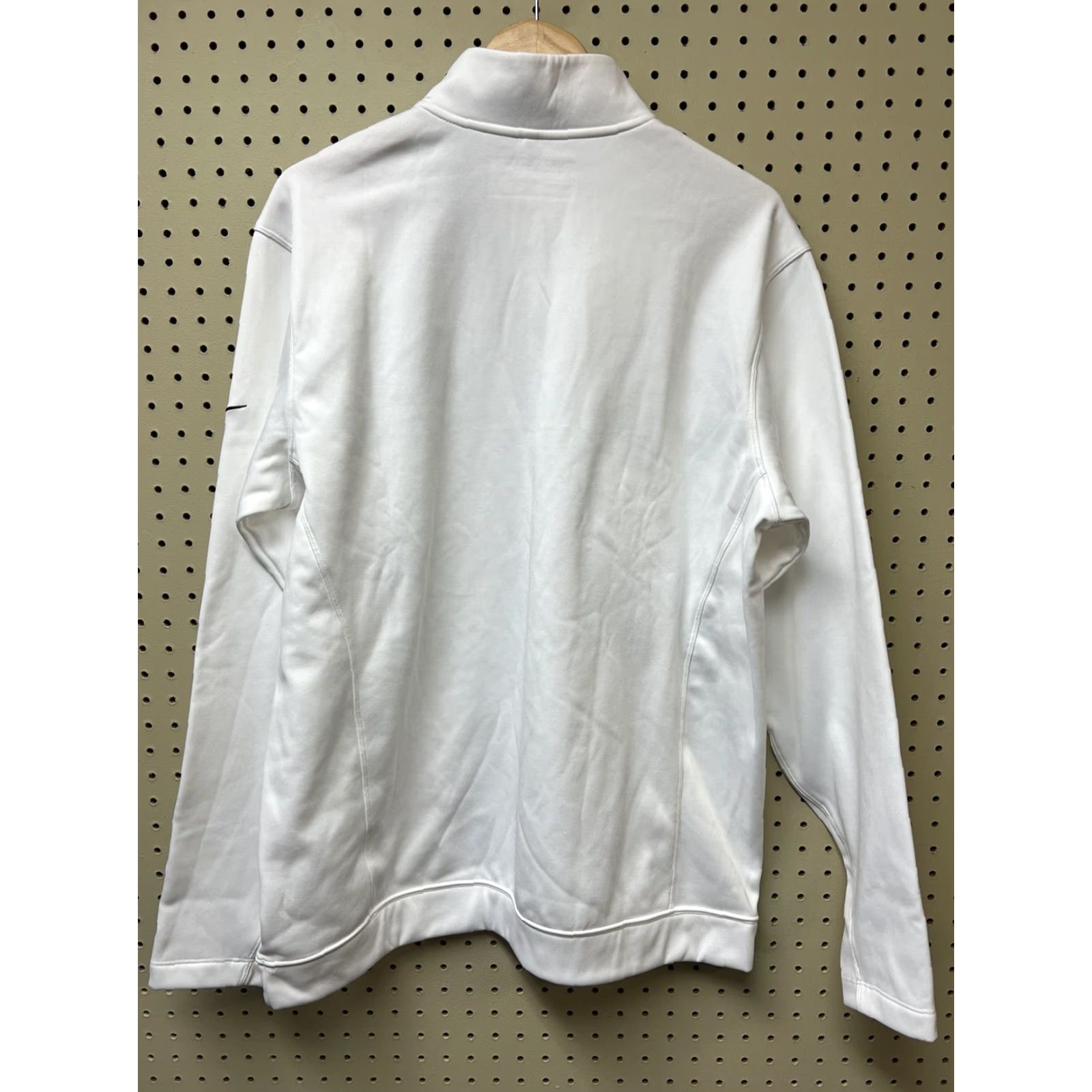 Nike Nike Golf Mens Pullover Therma-Fit Quarter Zip White L Size US L / EU 52-54 / 3 - 2 Thumbnail