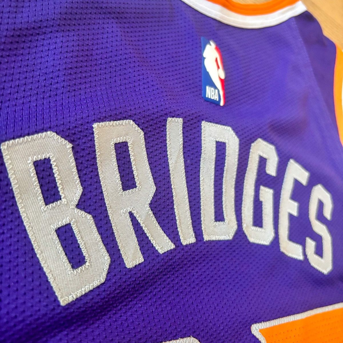 Nike AUTHENTIC Phoenix Suns Mikal Bridges Jersey XL Nike NBA 52 Size US XL / EU 56 / 4 - 18 Thumbnail