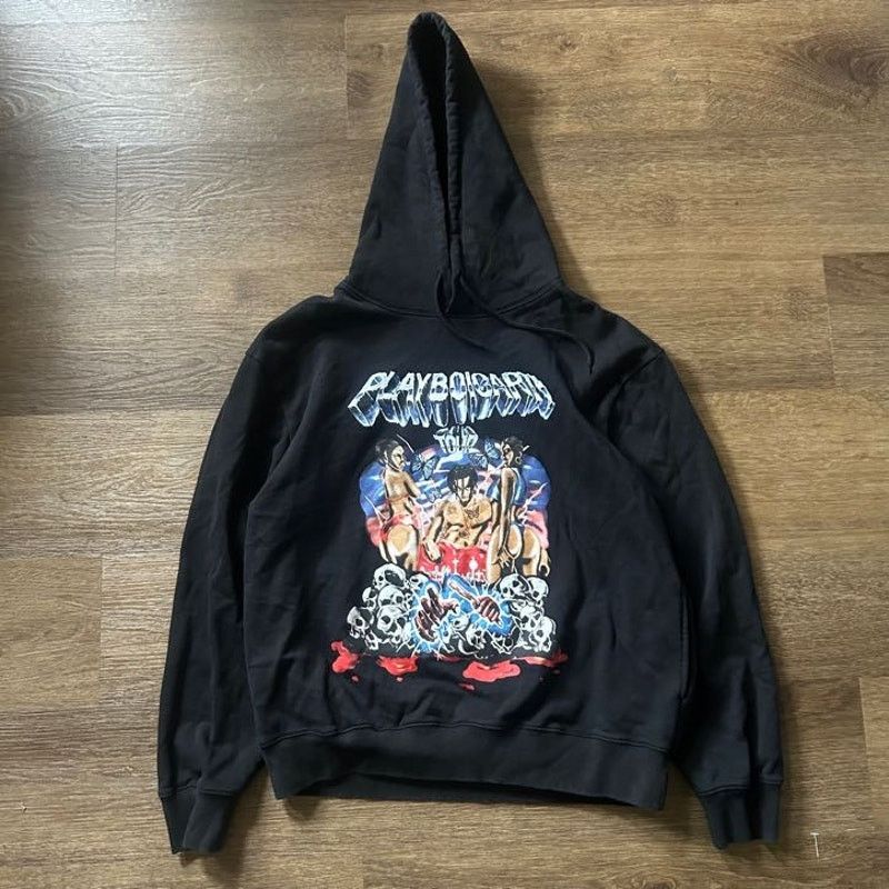 Other Playboi Carti Tour Graphic Hoodie Size US L / EU 52-54 / 3 - 1 Thumbnail