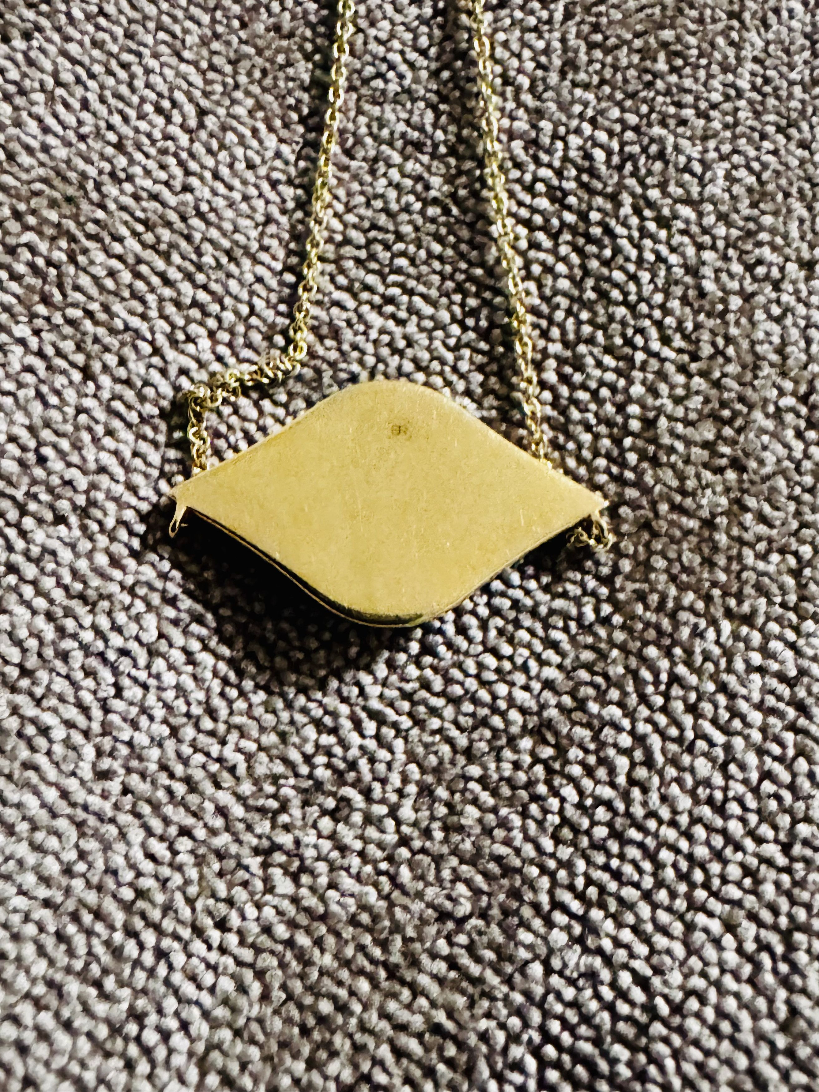 Other Sydney Evan 14K Gold Evil Eye Necklace Size ONE SIZE - 3 Thumbnail