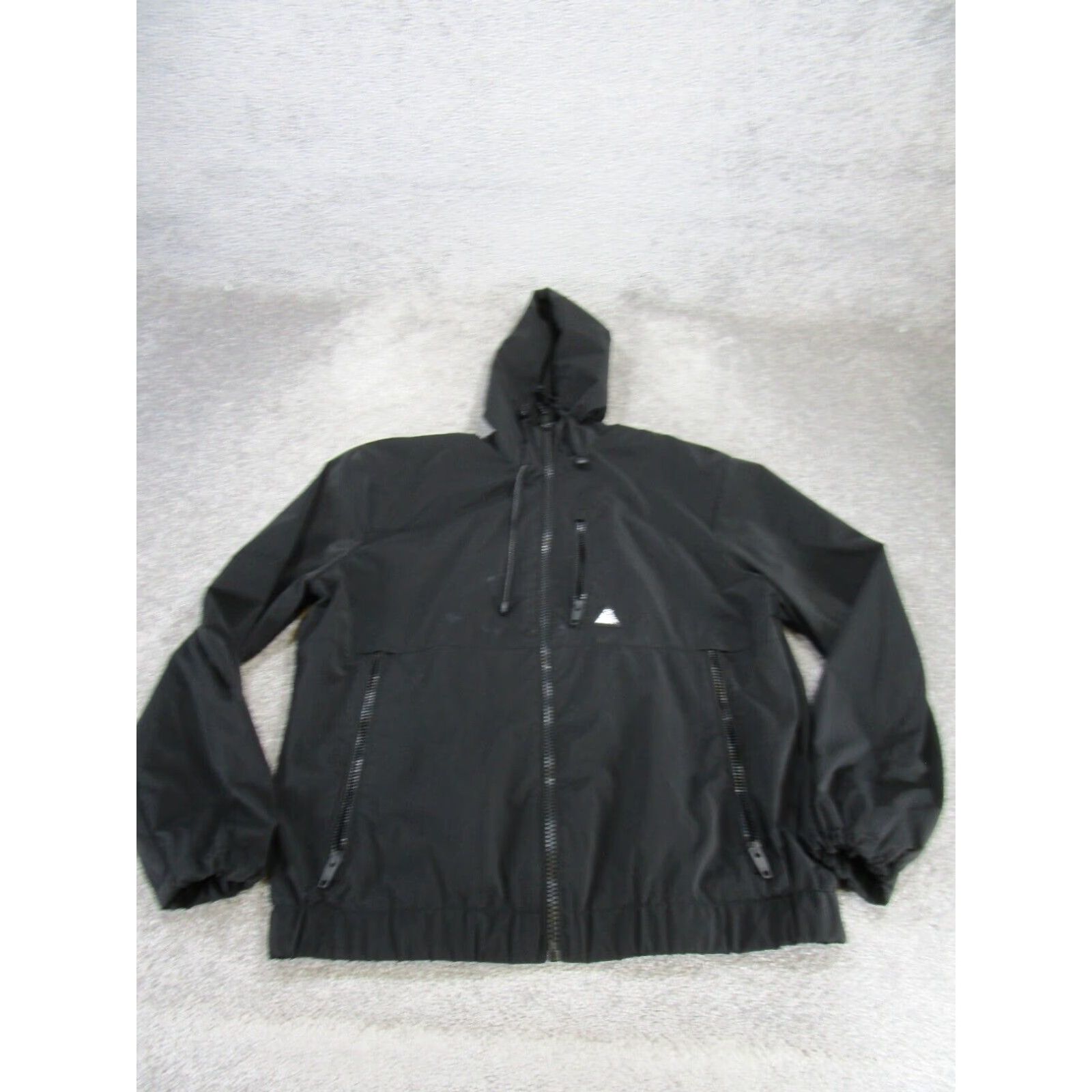 Zara Mens Soft Shell Jacket Black Medium Zara Windbreaker Hooded Size US M / EU 48-50 / 2 - 1 Thumbnail