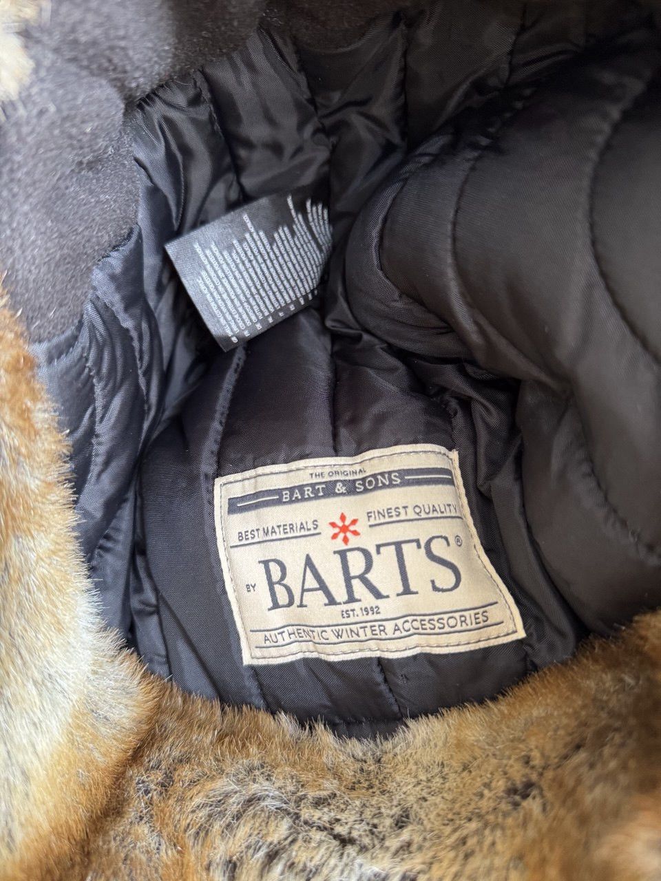 Other Vintage Barts Denim Ushanka Trapper Hat Fur Fuzzy Winter Size ONE SIZE - 10 Thumbnail