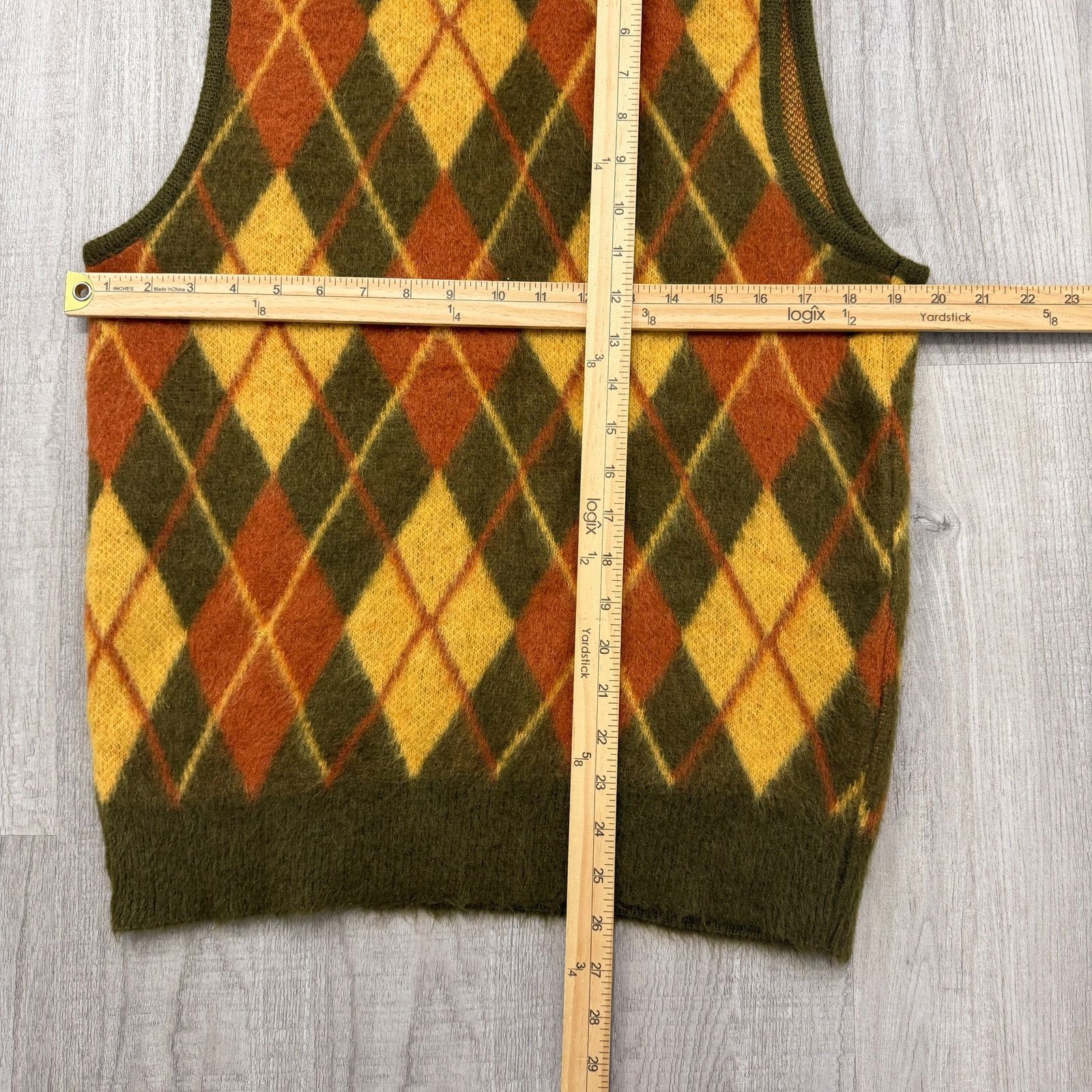 Vintage Vintage Sears Kings Road Sweater Vest Mens Medium 60s Mohair Size US M / EU 48-50 / 2 - 6 Thumbnail