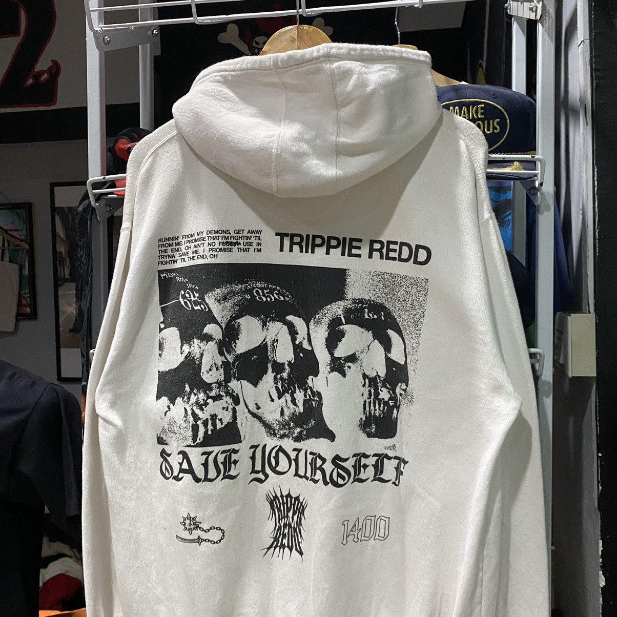 Trippie Redd Trippie Redd Save yourself hoodie size XL Size US L / EU 52-54 / 3 - 3 Thumbnail