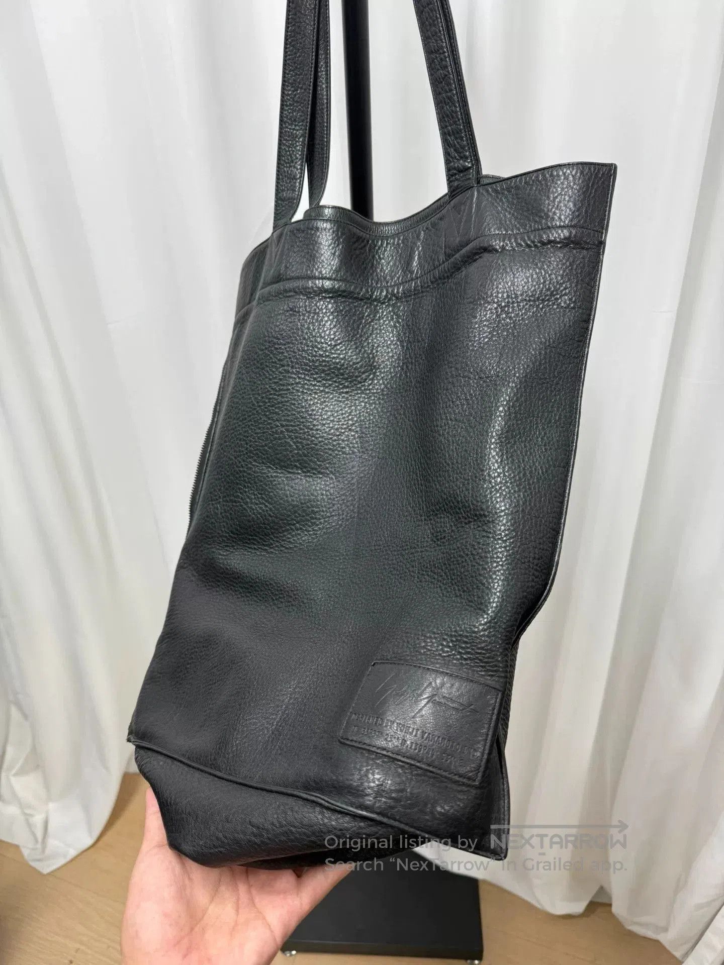 Yohji Yamamoto yohji yamamoto pour homme leather tote bag. Size ONE SIZE - 3 Thumbnail