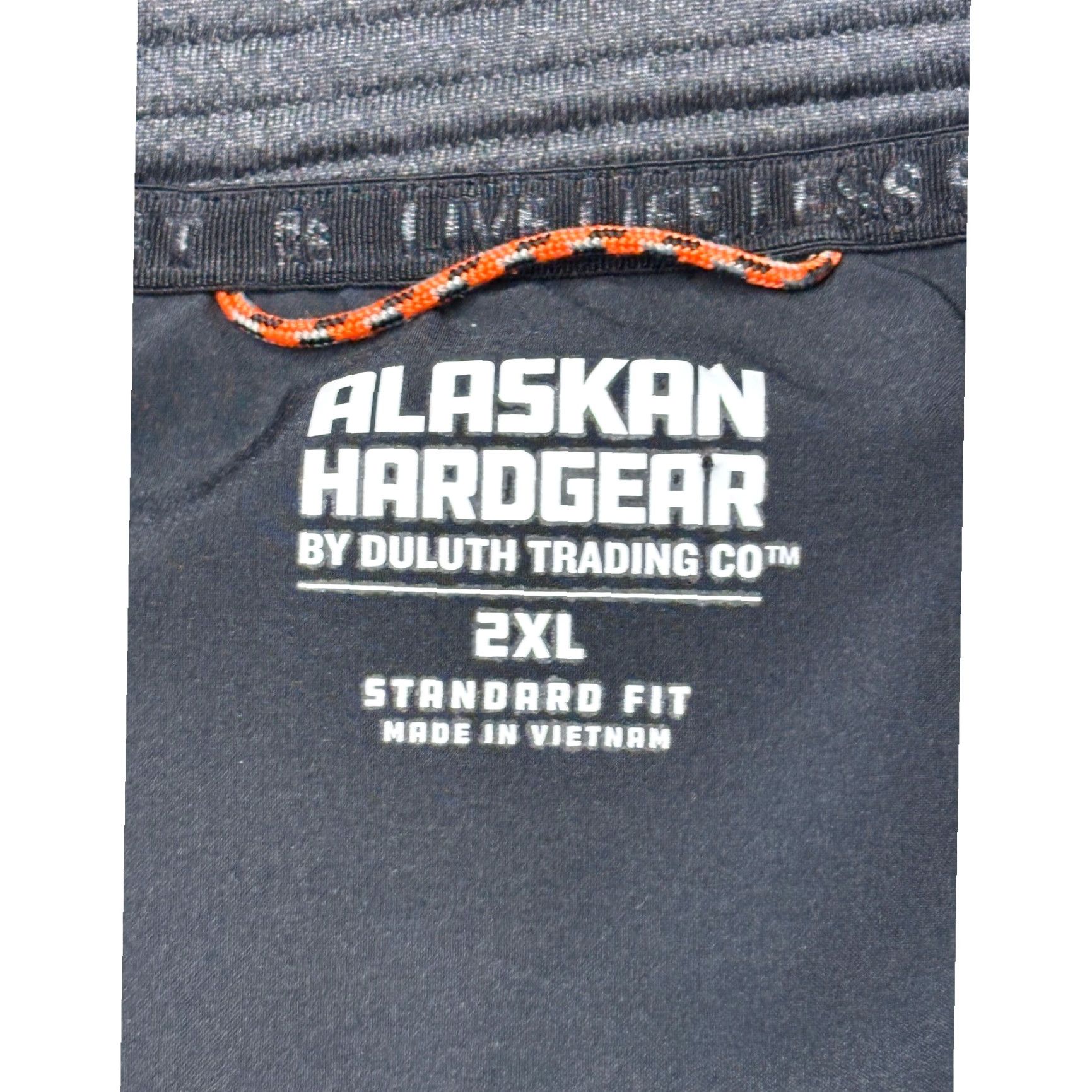 CO Alaskan Hardgear by Duluth Trading Co Pullover Shirt 2XL Gray Mock Zipper Pocket Long Sleeve Mens Size US XXL / EU 58 / 5 - 3 Thumbnail