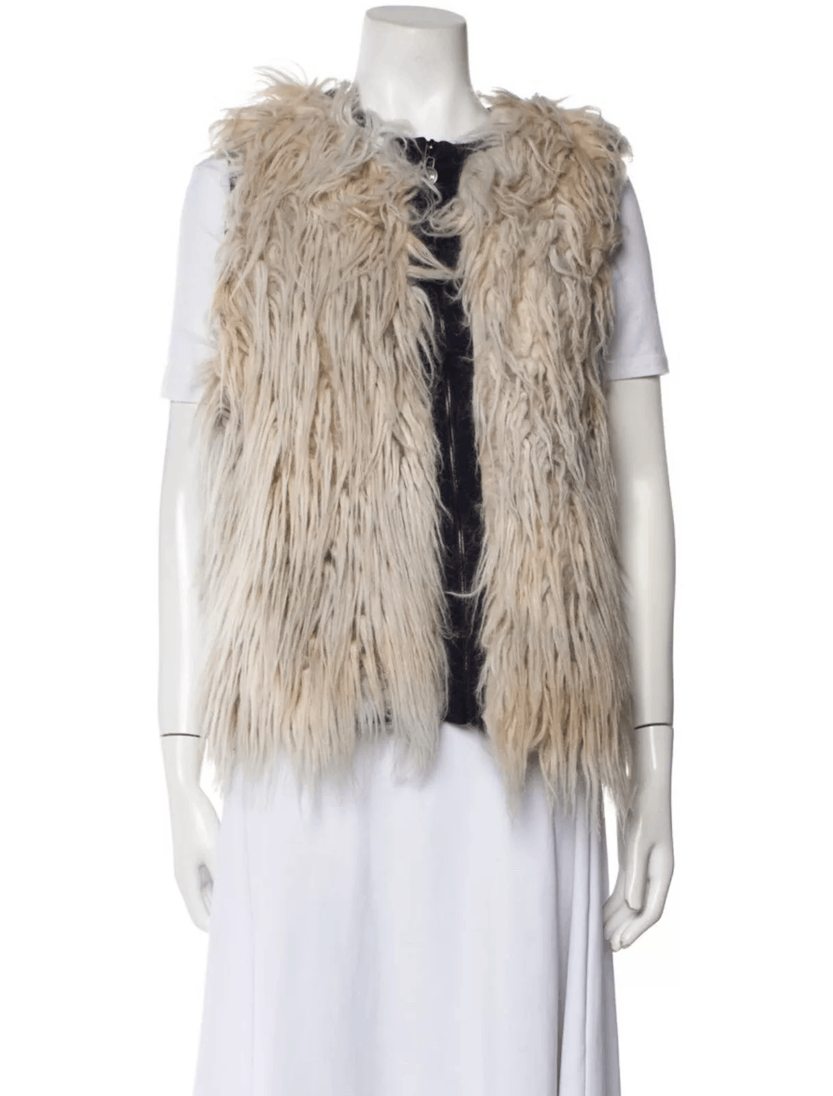 Chanel Chanel Shearling Wool Fur Vest Jacket Coat FW10 Karl Size M / US 6-8 / IT 42-44 - 1 Thumbnail