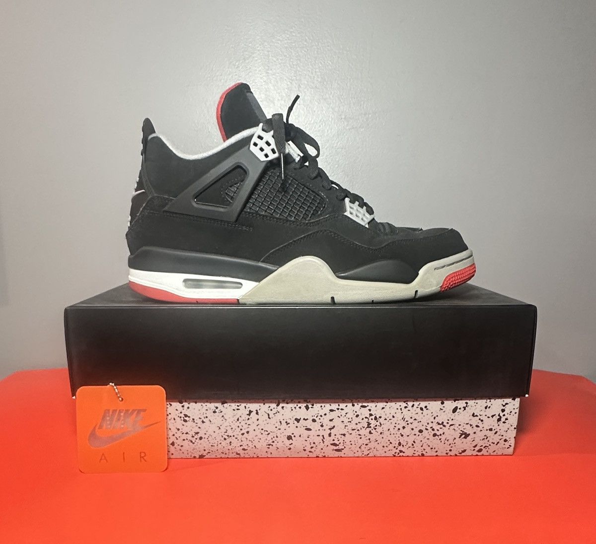 Jordan Brand Size 11 - Jordan 4 Retro OG Bred Size US 11 / EU 44 - 1 Thumbnail