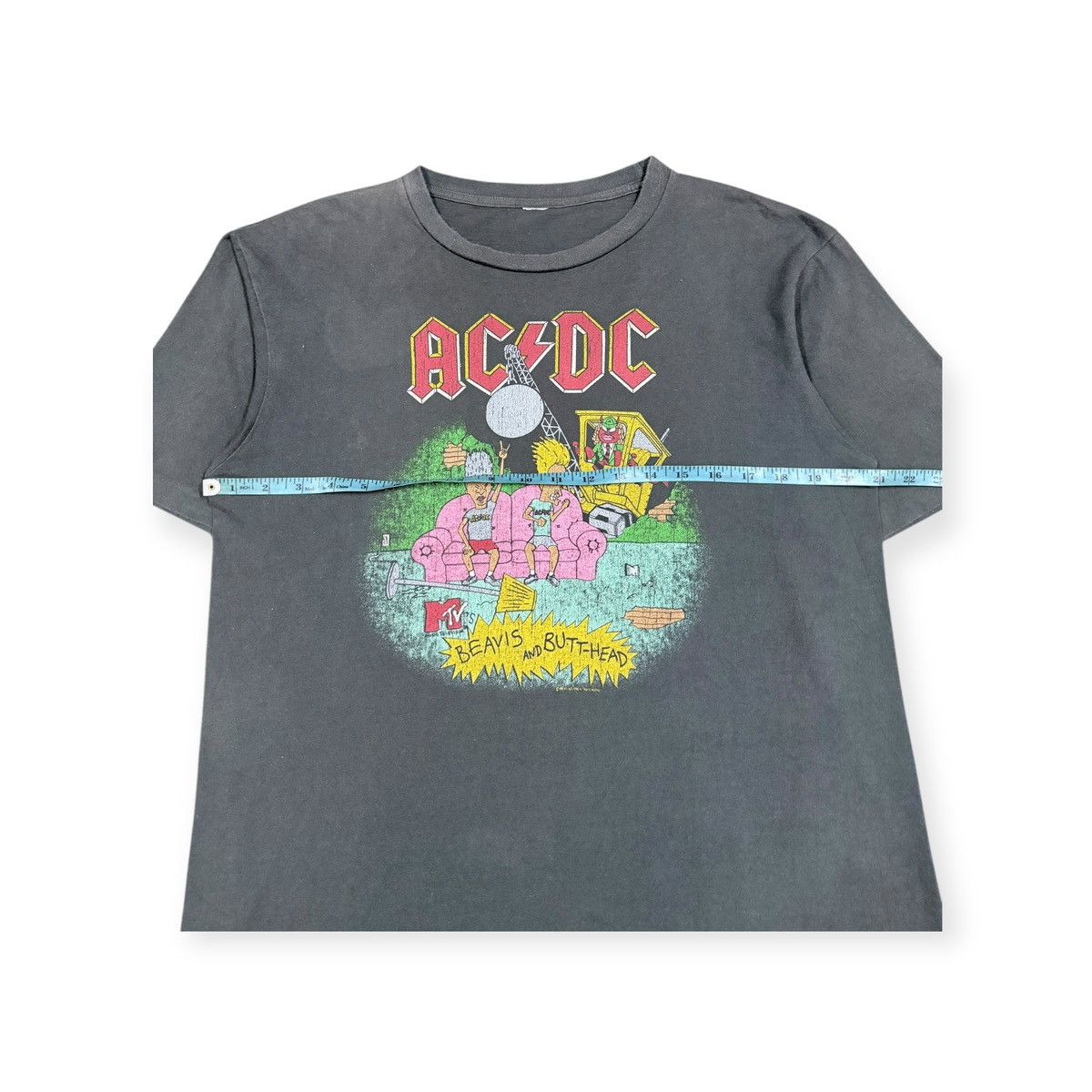 AC/DC Vtg🔥1996 Acdc X Beavis & Butt-head Tee Size US M / EU 48-50 / 2 - 8 Thumbnail