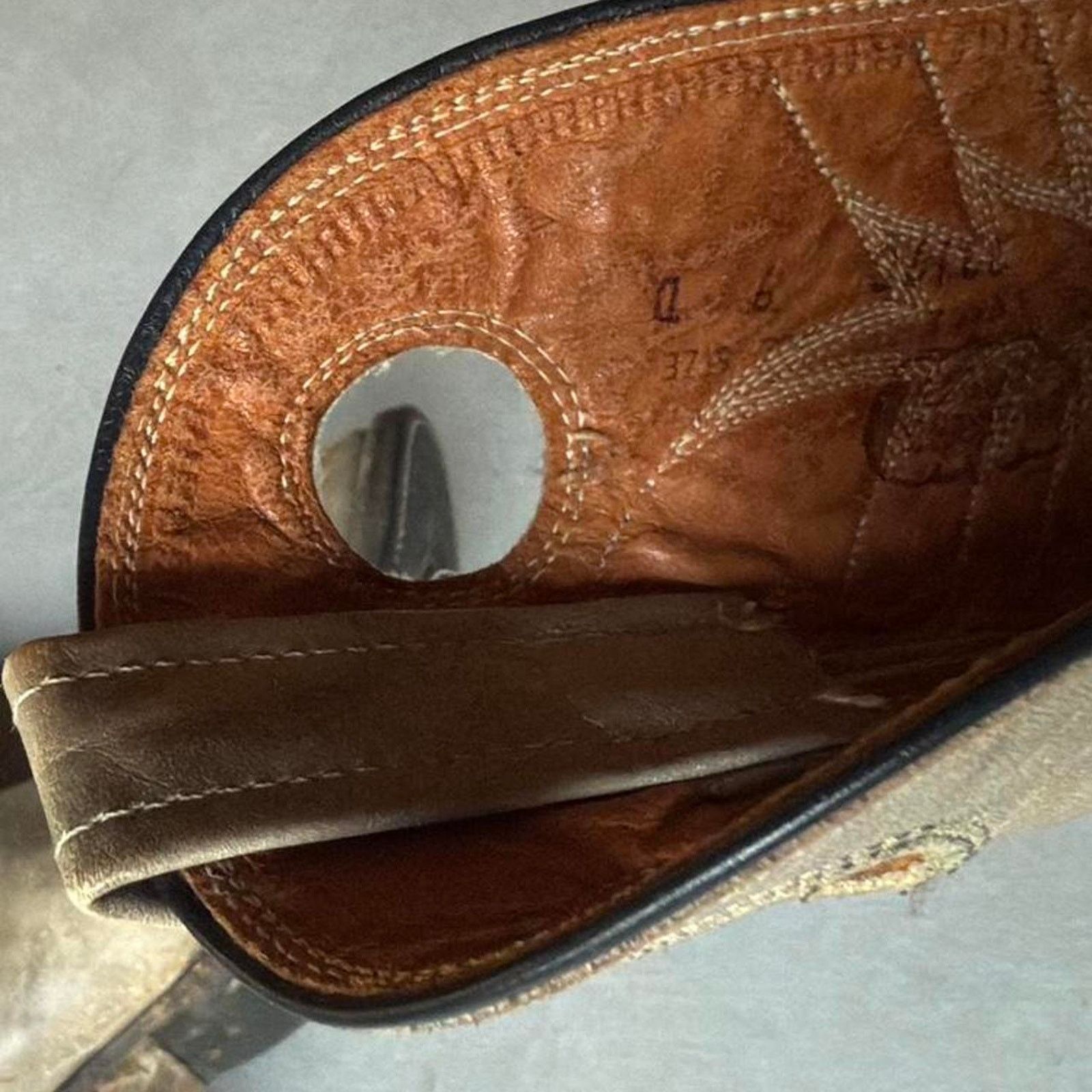 Nocona Boots Vintage Nocona Western Cowboy Boots Roper Rodeo Size US 9 / EU 42 - 6 Thumbnail