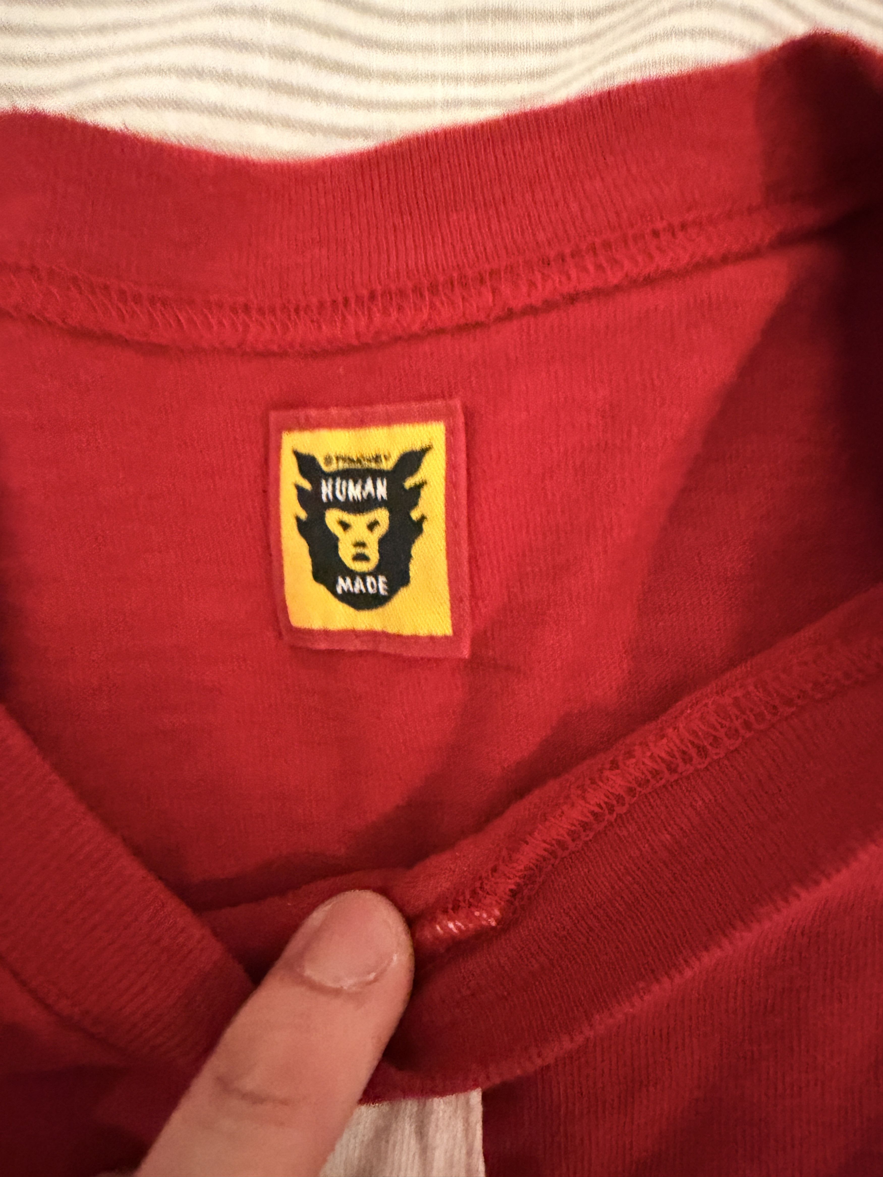 Human Made Human Made "Dry Alls" red tee Size US M / EU 48-50 / 2 - 3 Thumbnail