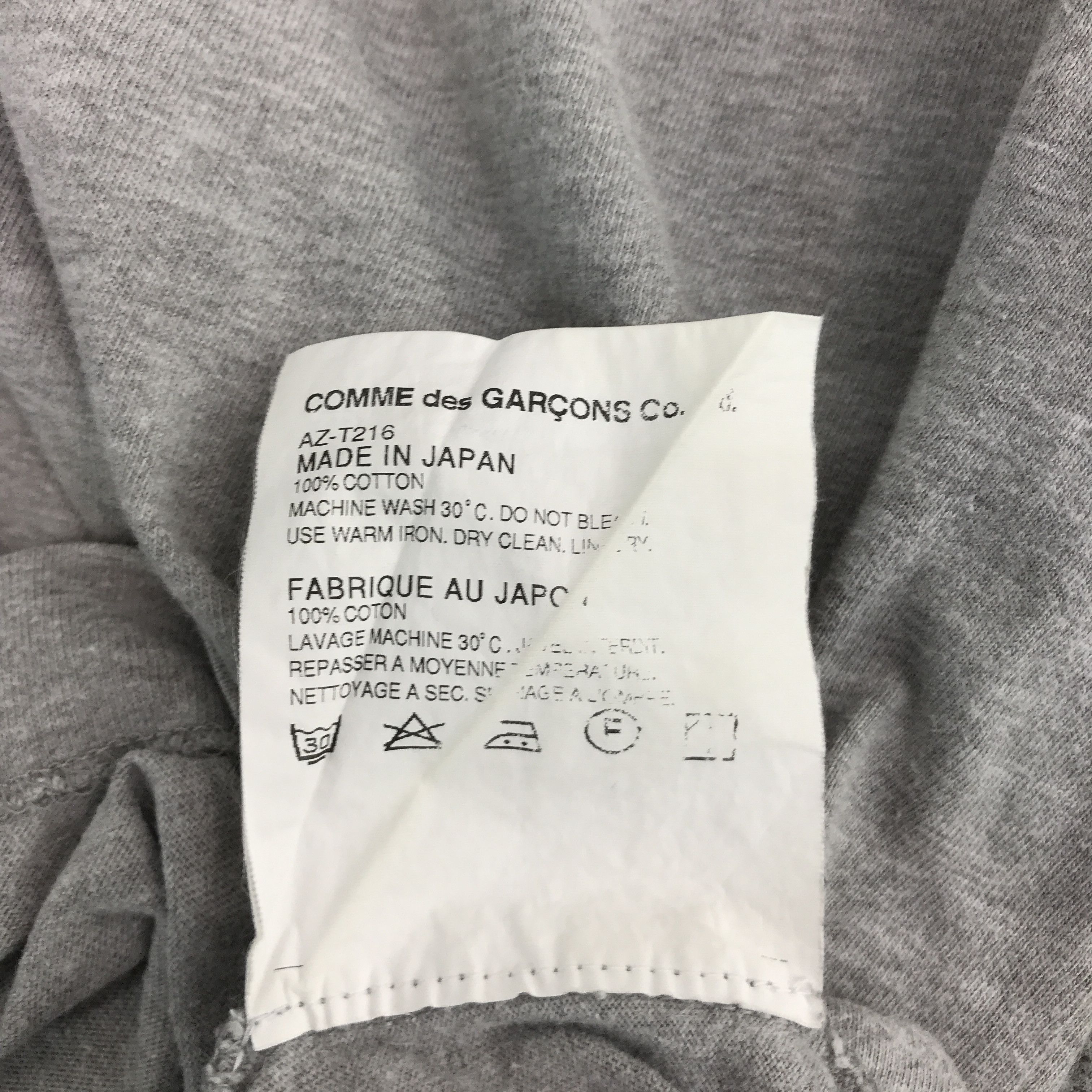 Comme des Garcons Homme Plus × Comme des Garcons PLAY PLAY COMME DES GARCONS MINI GOLD LOVE DESIGN TSHIRTS Size US M / EU 48-50 / 2 - 13 Thumbnail