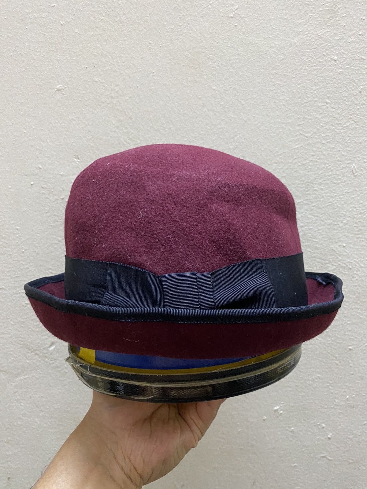 Dry Bones × Japanese Brand × Vintage Japan Vintage Clothing Dry Bones Wools Fedora Hat Size ONE SIZE - 2 Thumbnail