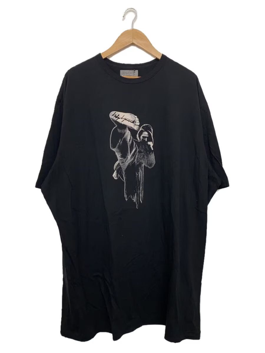 Yohji Yamamoto yohji yamamoto POUR HOMME Cotton/BLK/ T-shirt Size US L / EU 52-54 / 3 - 1 Thumbnail