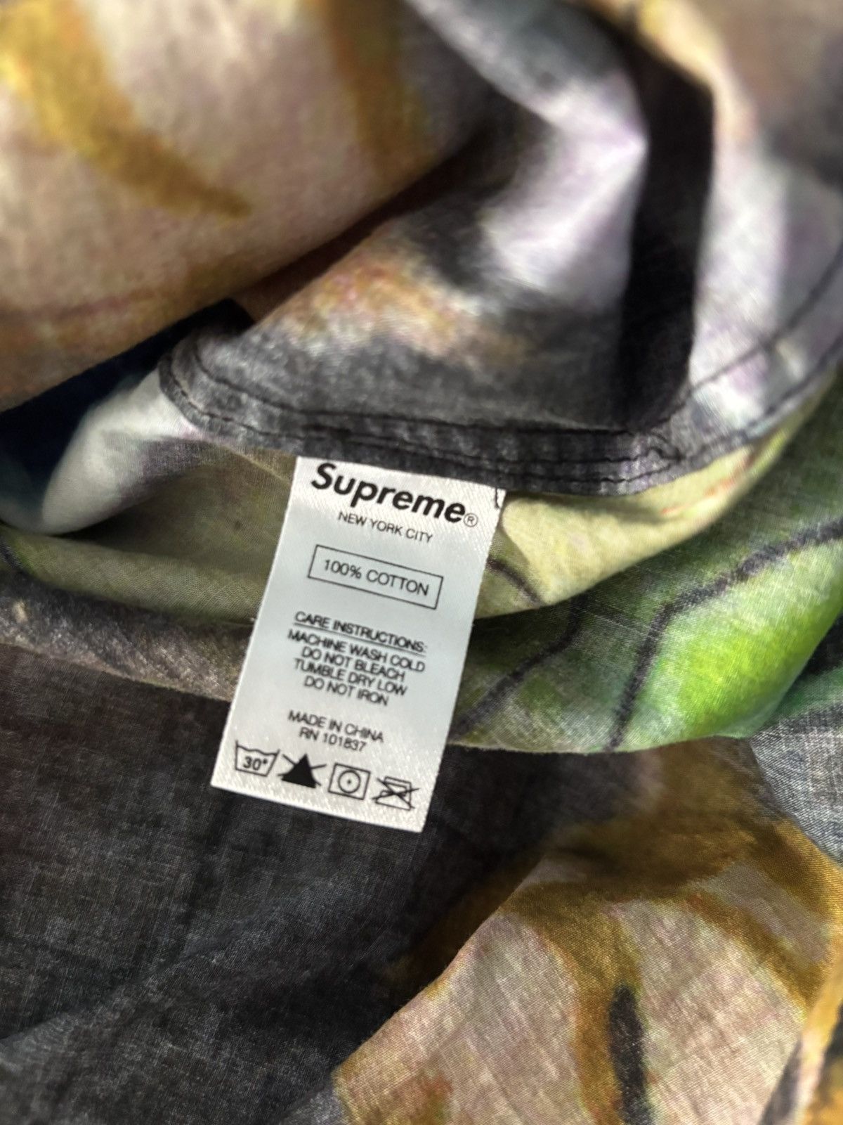 Supreme Lion Den short sleeve button up
