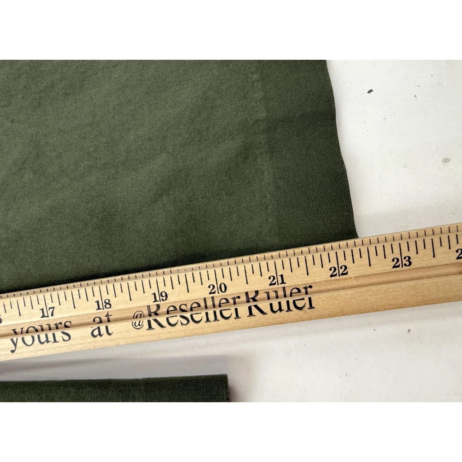 Banana Republic Banana Republic Capri Pants Womens 12 Green Straight Leg Stretch Twill Casual Size 34" / US 12 / IT 48 - 5 Thumbnail