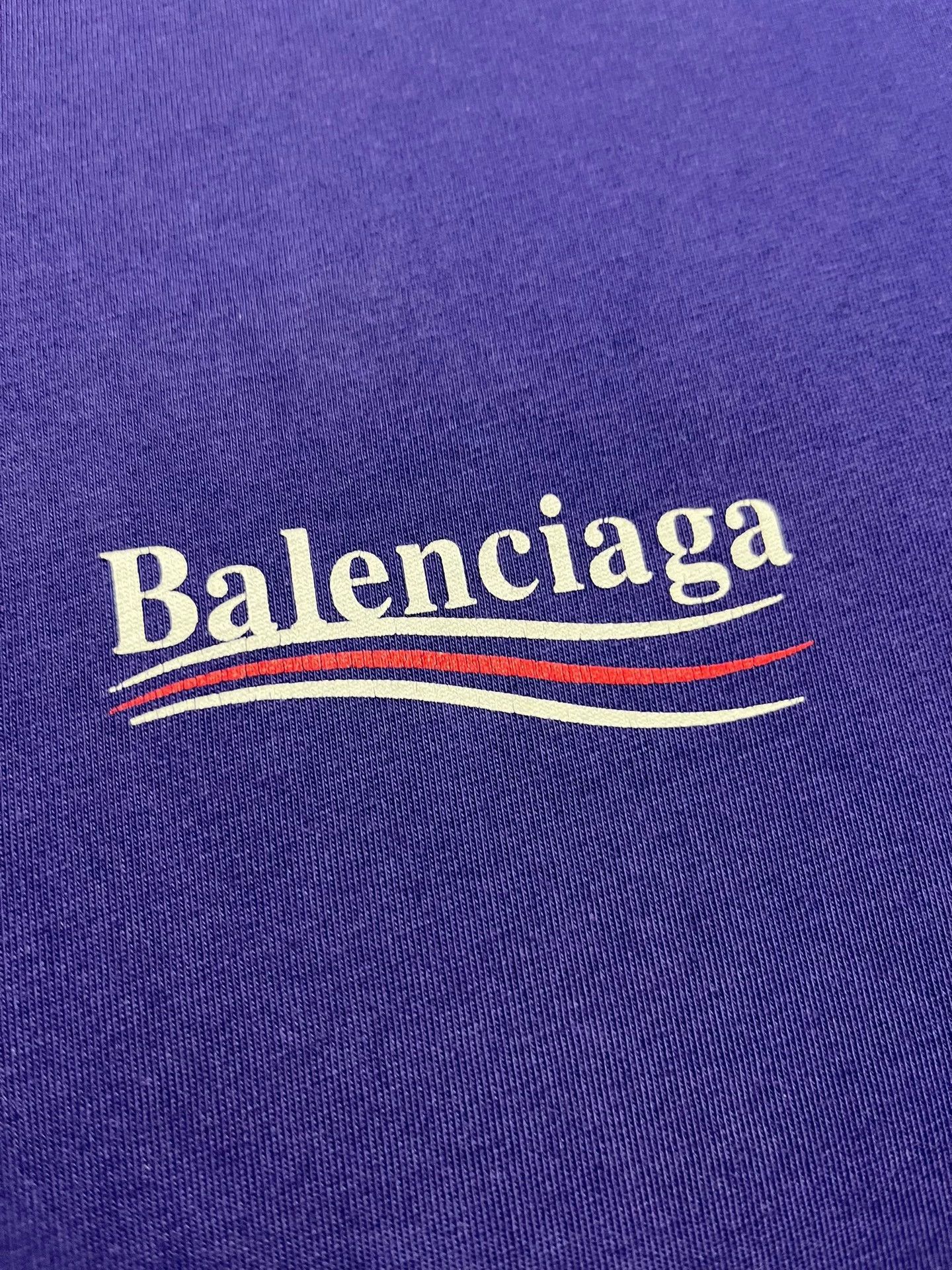 Balenciaga Balenciaga Balenciaga Purple Cola Wave M Short sleeved T-s Size US M / EU 48-50 / 2 - 3 Thumbnail