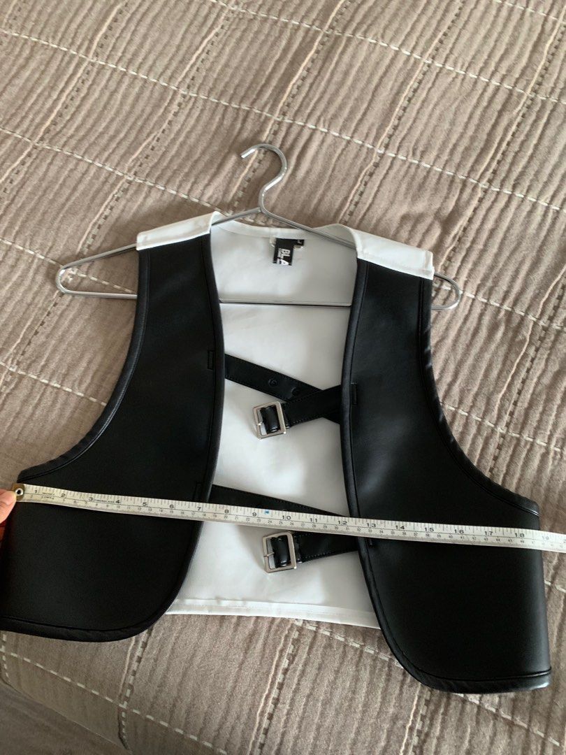 Comme des Garcons Comme Des Garçons two tone cropped vest Size L / US 10 / IT 46 - 8 Thumbnail