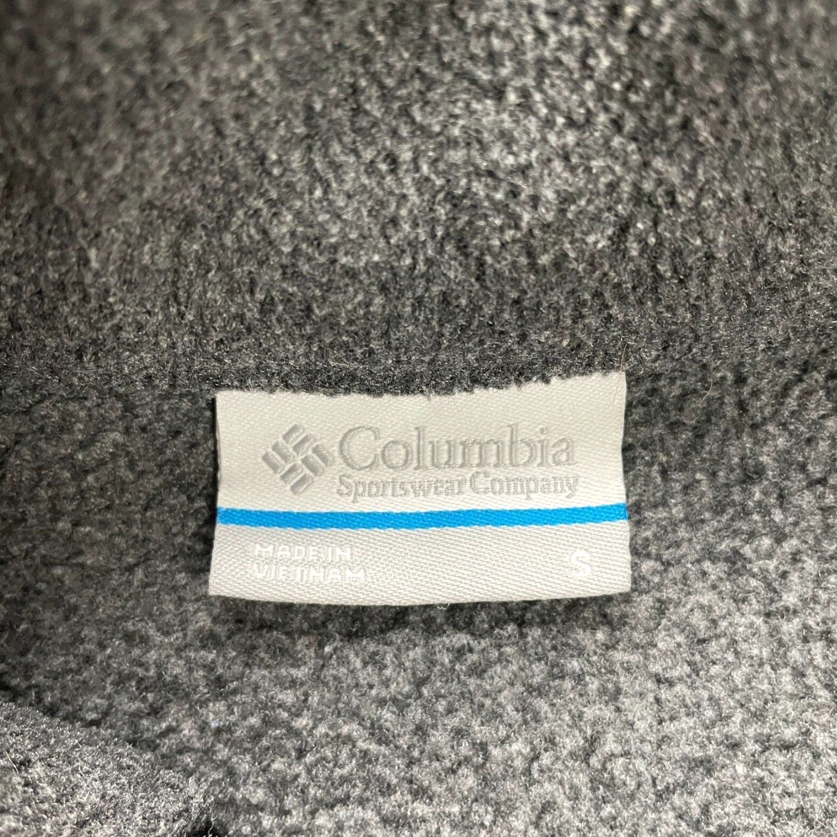 Vintage Columbia Benton Springs Jacket Women Small Gray Fleece Full Zip Pocket High Neck Size S / US 4 / IT 40 - 7 Thumbnail