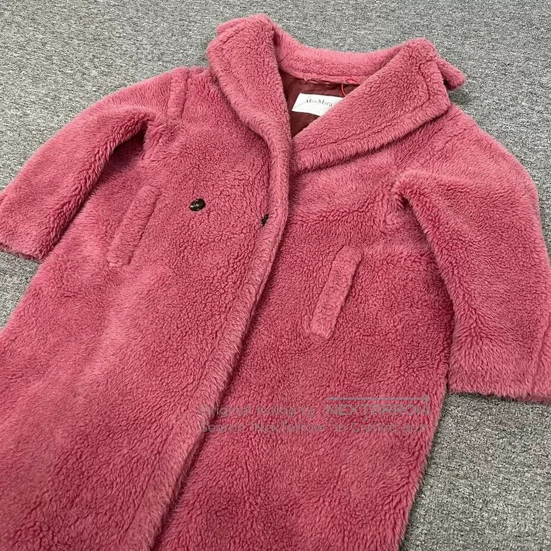 Max Mara Max Mara Raspberry Teddy Coat Size S / US 4 / IT 40 - 4 Thumbnail