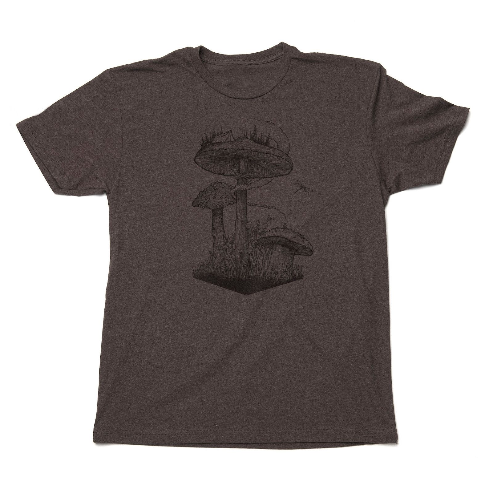 Designer × Vintage Mushroom T-Shirt for Men Size US M / EU 48-50 / 2 - 2 Thumbnail