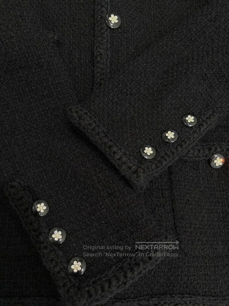 Chanel Chanel Black tweed four-pocket jacket Size S / US 4 / IT 40 - 4 Thumbnail