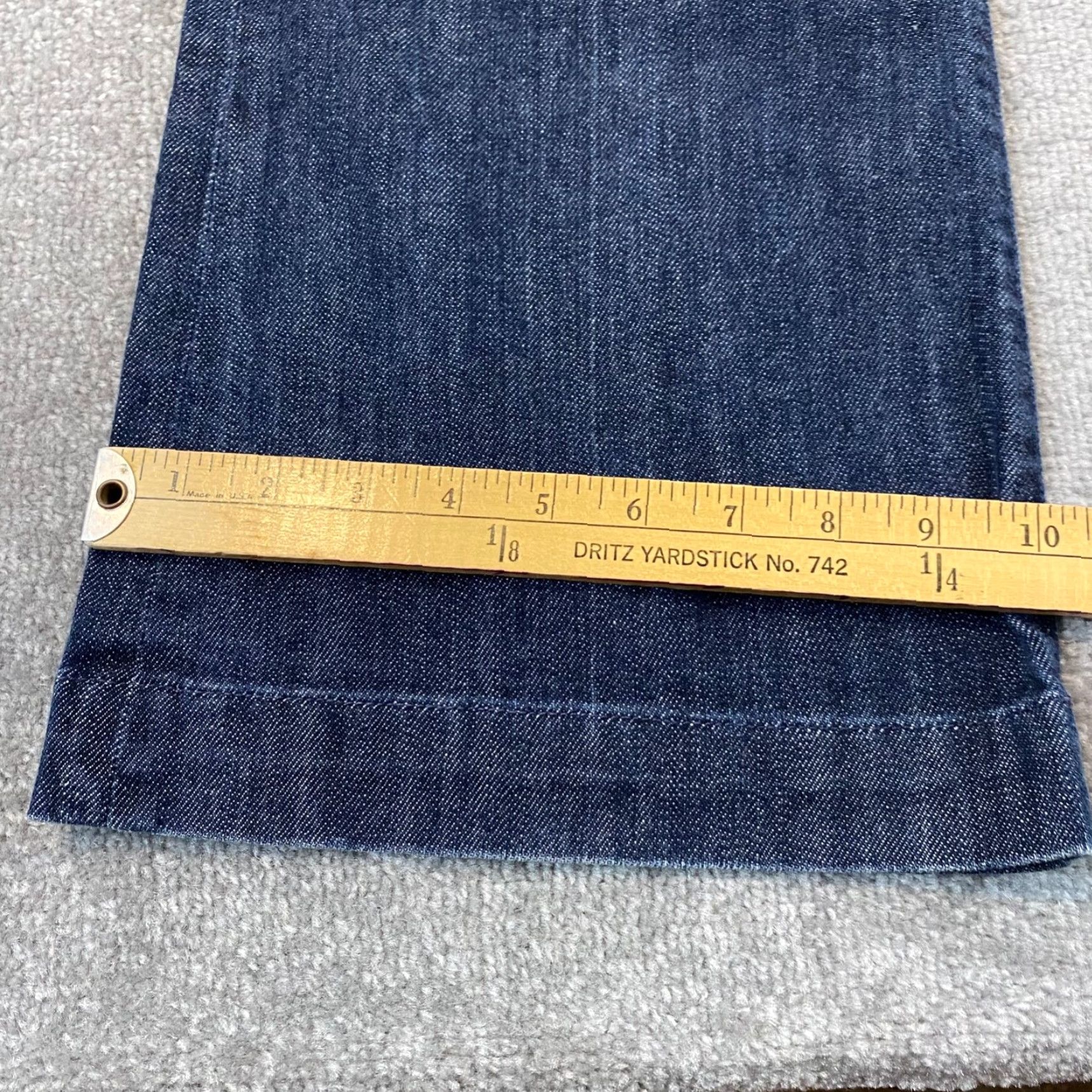7 For All Mankind 7 For All Mankind Dojo Jeans Womens Flared Jeans 29 Blue Denim 7 For All Mankind Dojo Flared Jeans Womens Sz 29 Mid Rise Stretch Denim (31x32) Size 29" - 7 Thumbnail
