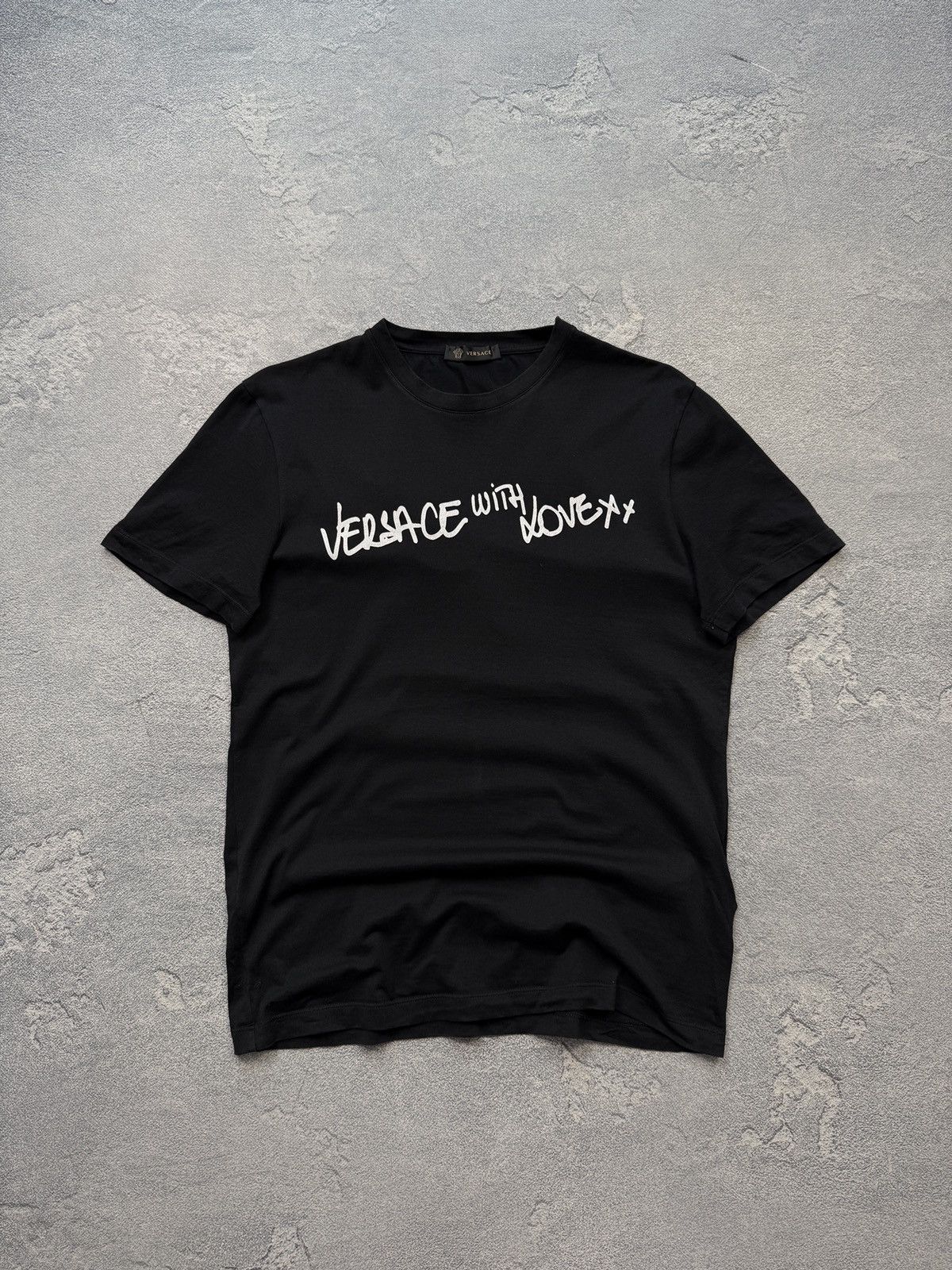 Versace Versace Big Logo Tee Size US S / EU 44-46 / 1 - 1 Thumbnail
