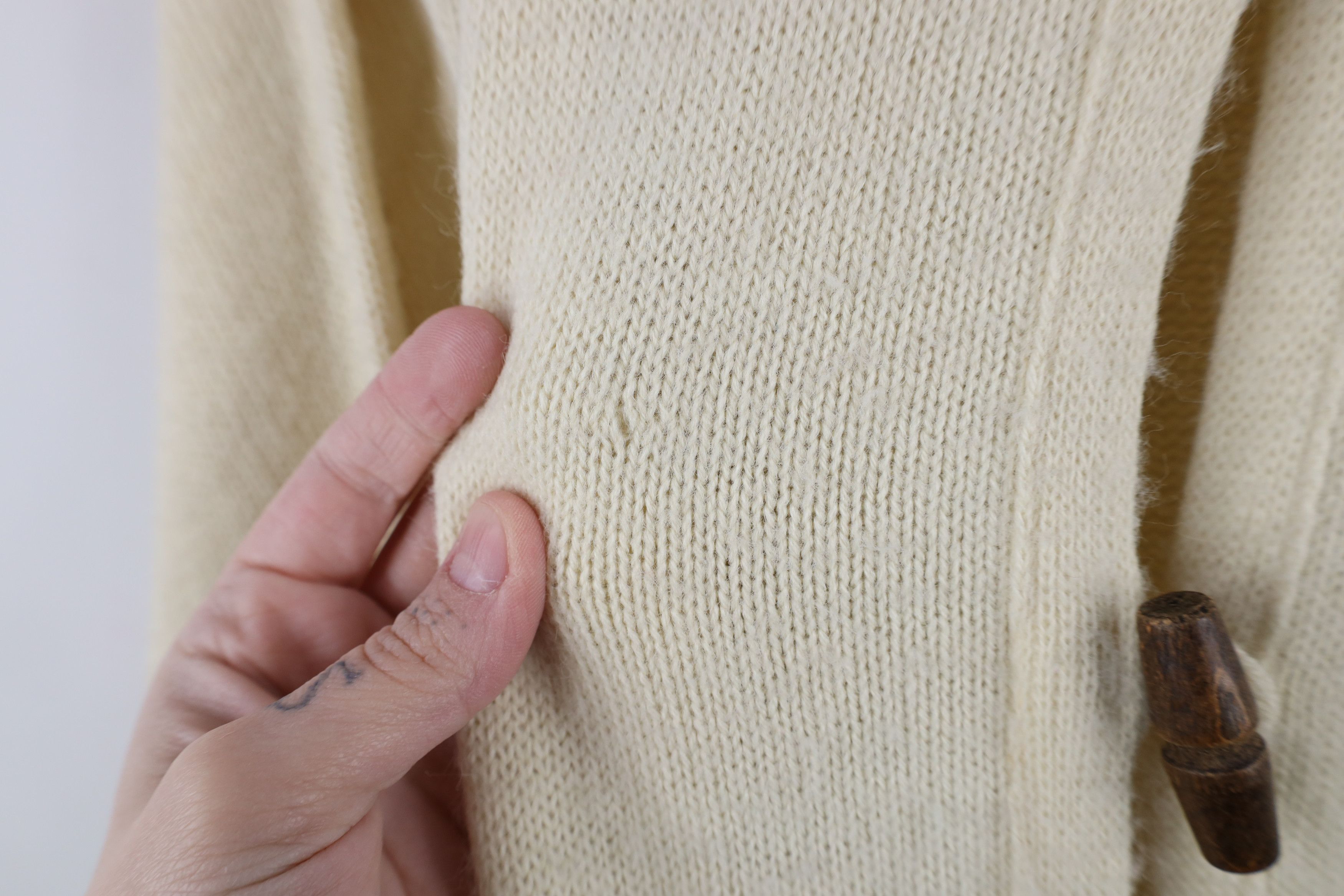 Vintage Vintage 60s 70s Boho Chic Toggle Button Cardigan Sweater Size M / US 6-8 / IT 42-44 - 8 Thumbnail