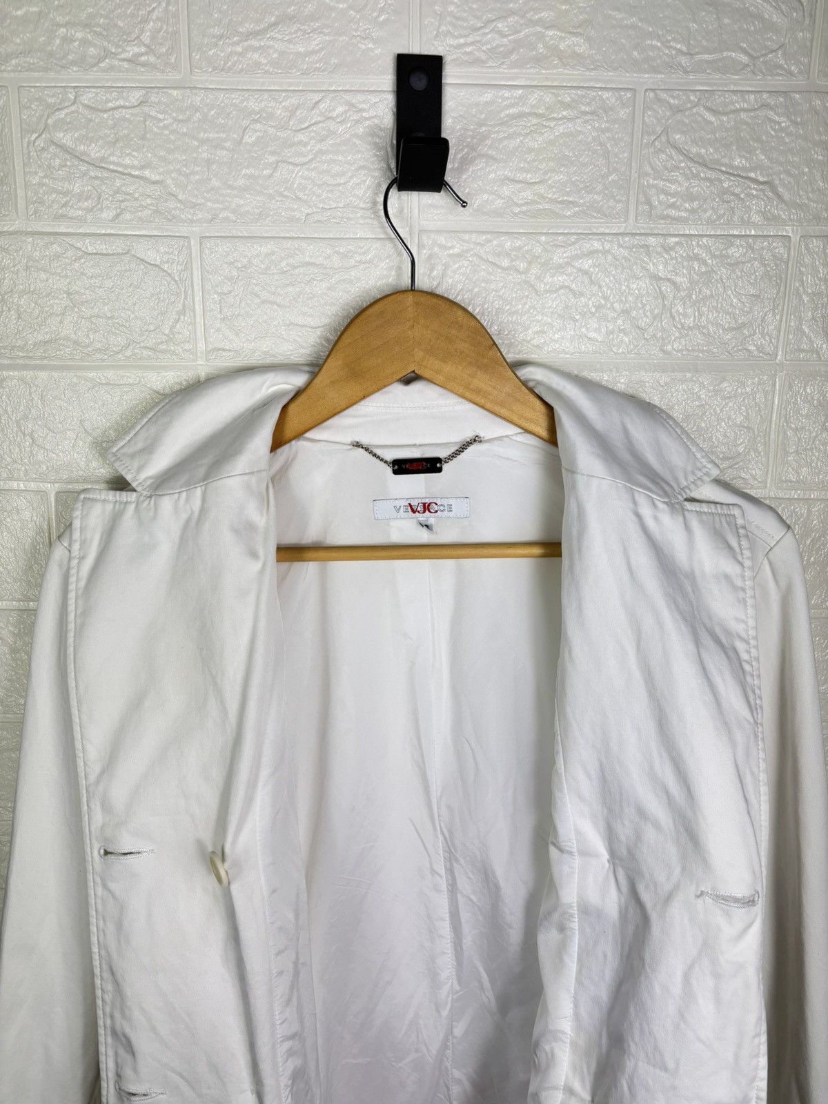 Versace Jeans Couture Versace Jeans Couture White Jacket Women’s Size S Size S / US 4 / IT 40 - 16 Thumbnail