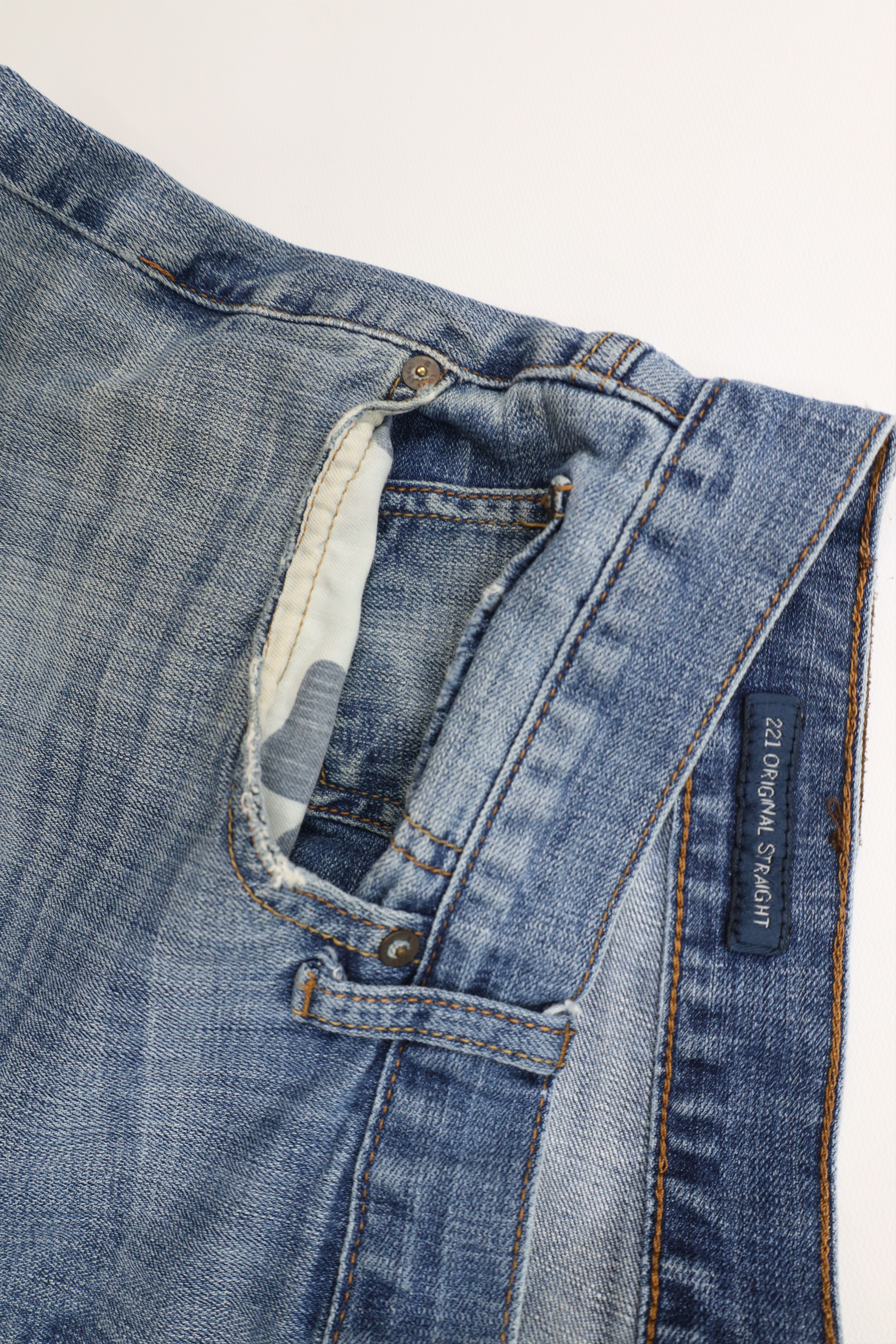 Vintage Vintage Y2K Lucky Brand Stretch 221 Original Straight Jeans Size US 38 / EU 54 - 8 Thumbnail
