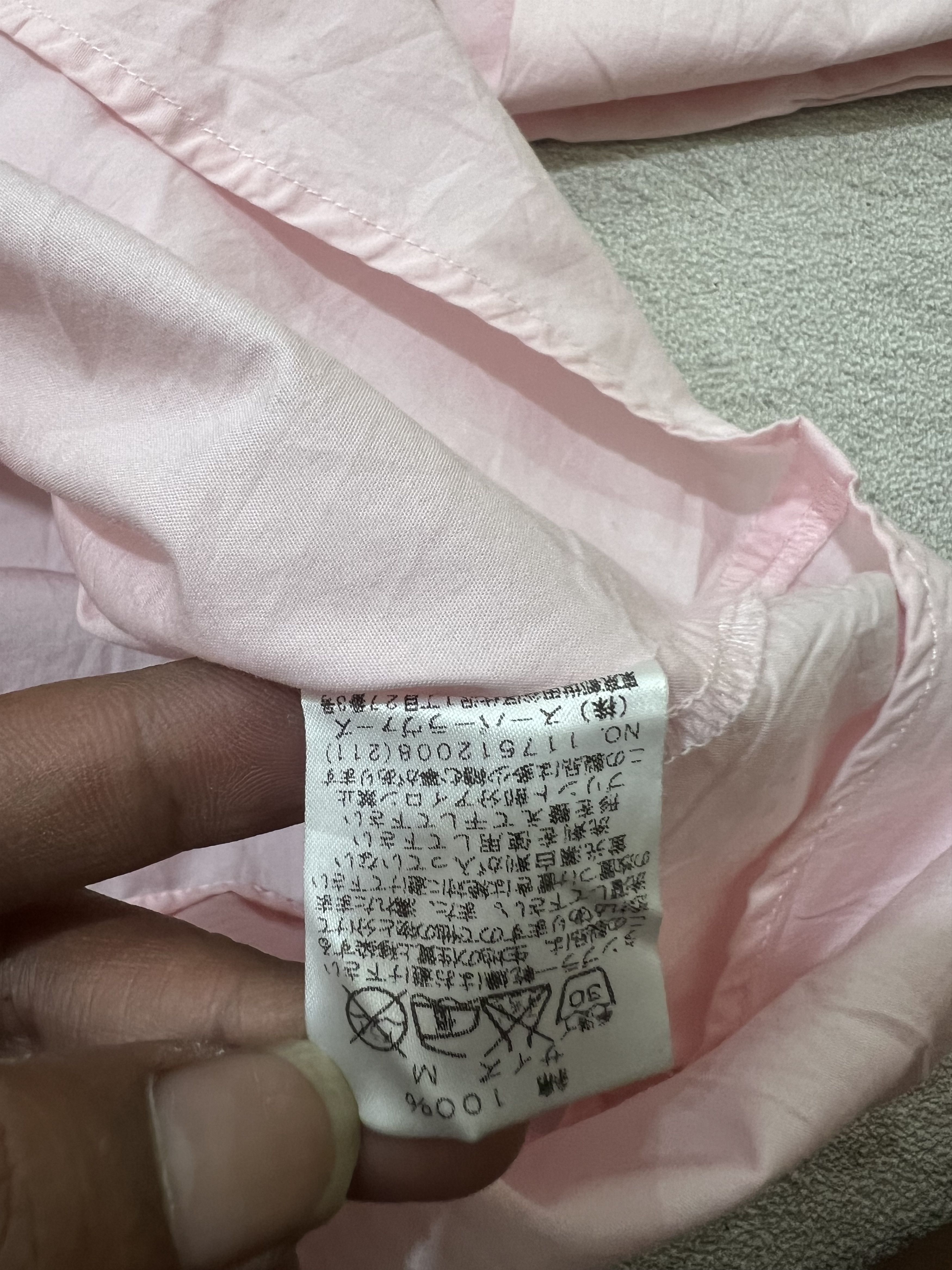 Japanese Brand 2000s Super Lovers Hysteric Cdg Poem Ls Shirt y2k Lgb Ifsix Size US S / EU 44-46 / 1 - 9 Thumbnail