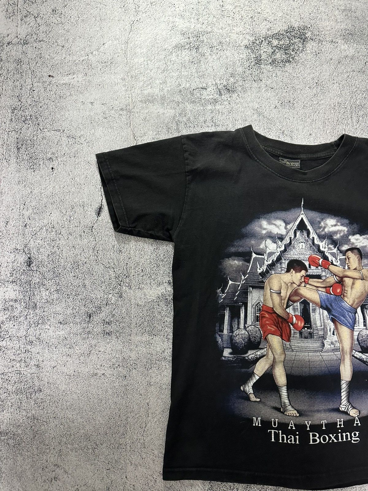 Japanese Brand Vintage Muay Thai Boxing T-shirt Fight Fit Size US M / EU 48-50 / 2 - 3 Thumbnail