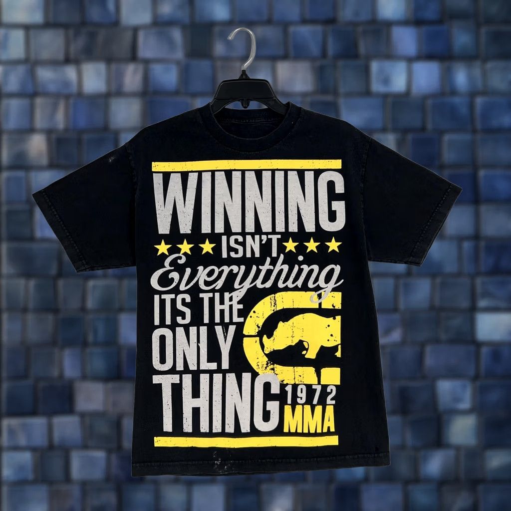 Ecko Unltd. Ecko Unltd Tshirt Mens Small Black Winning MMA Grunge Graphic Tee Y2K Size US S / EU 44-46 / 1 - 1 Thumbnail