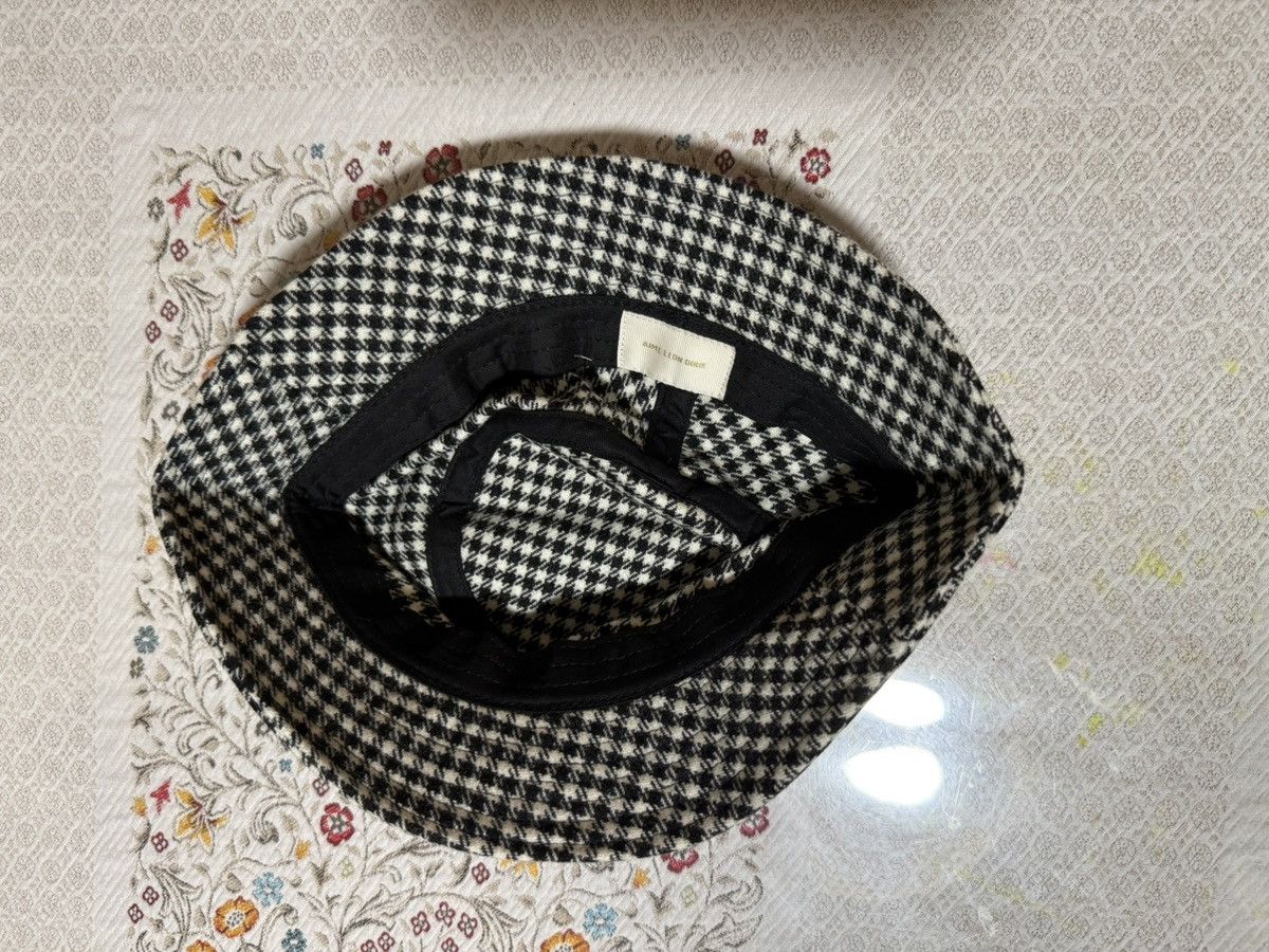 Aime Leon Dore Aime Leon Dore ALD Wool Bucket Hat Houndstooth Size L / XL Size ONE SIZE - 4 Thumbnail