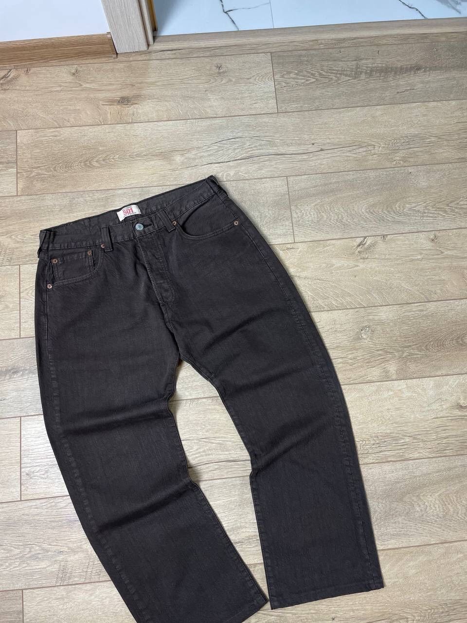 Levi's × Vintage Vintage Levi’s 501 Brown Denim Jeans Pants Size 33 Size US 33 - 6 Thumbnail