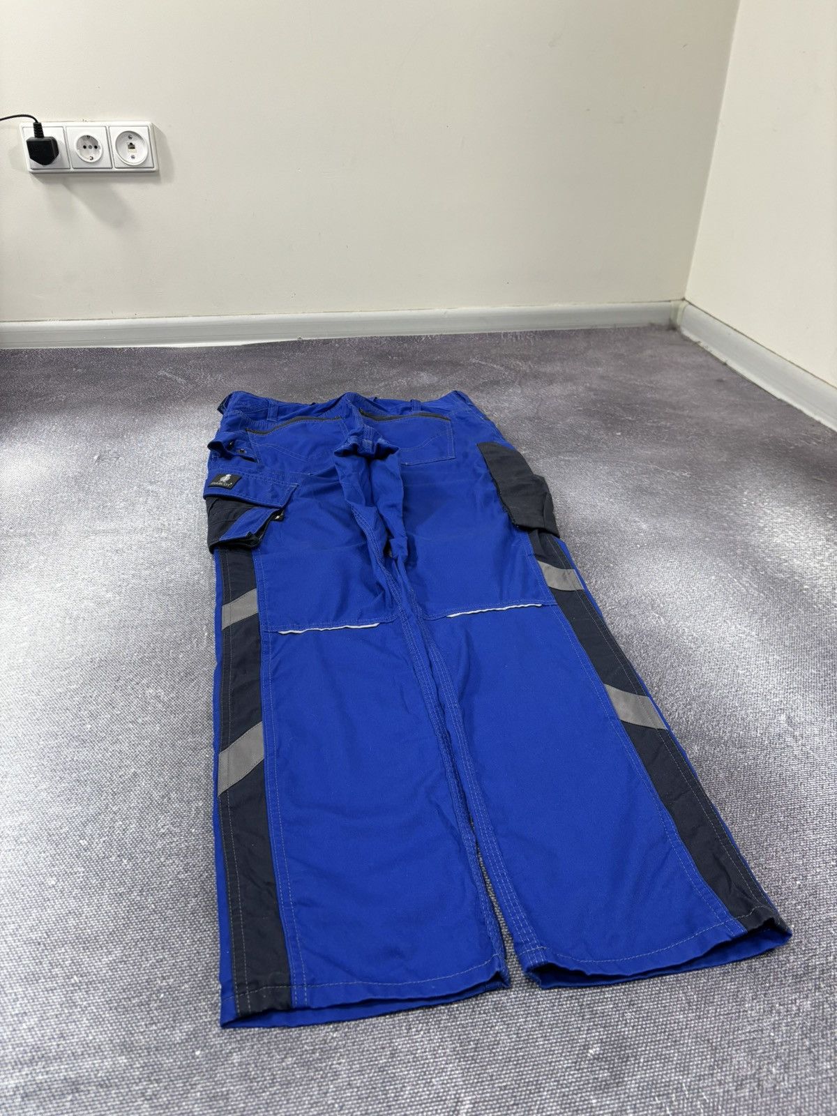 Other Mascot Workwear Blue Heavy Cordura Utility Cargo Pants Size US 30 / EU 46 - 11 Thumbnail
