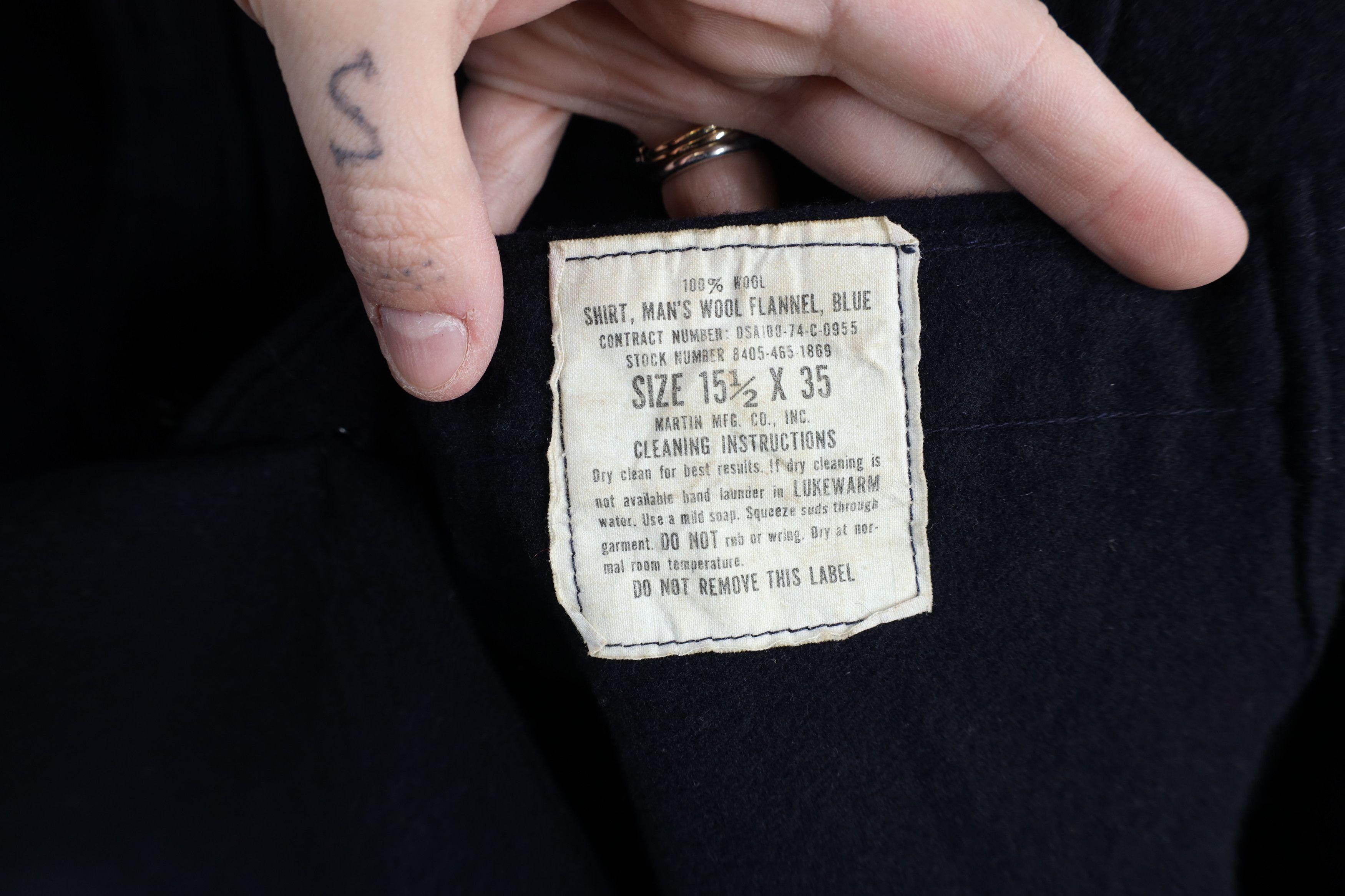 Vintage Vintage 70s Vietnam War CPO Shirt Jacket Jac Shirt USA Size US M / EU 48-50 / 2 - 9 Thumbnail