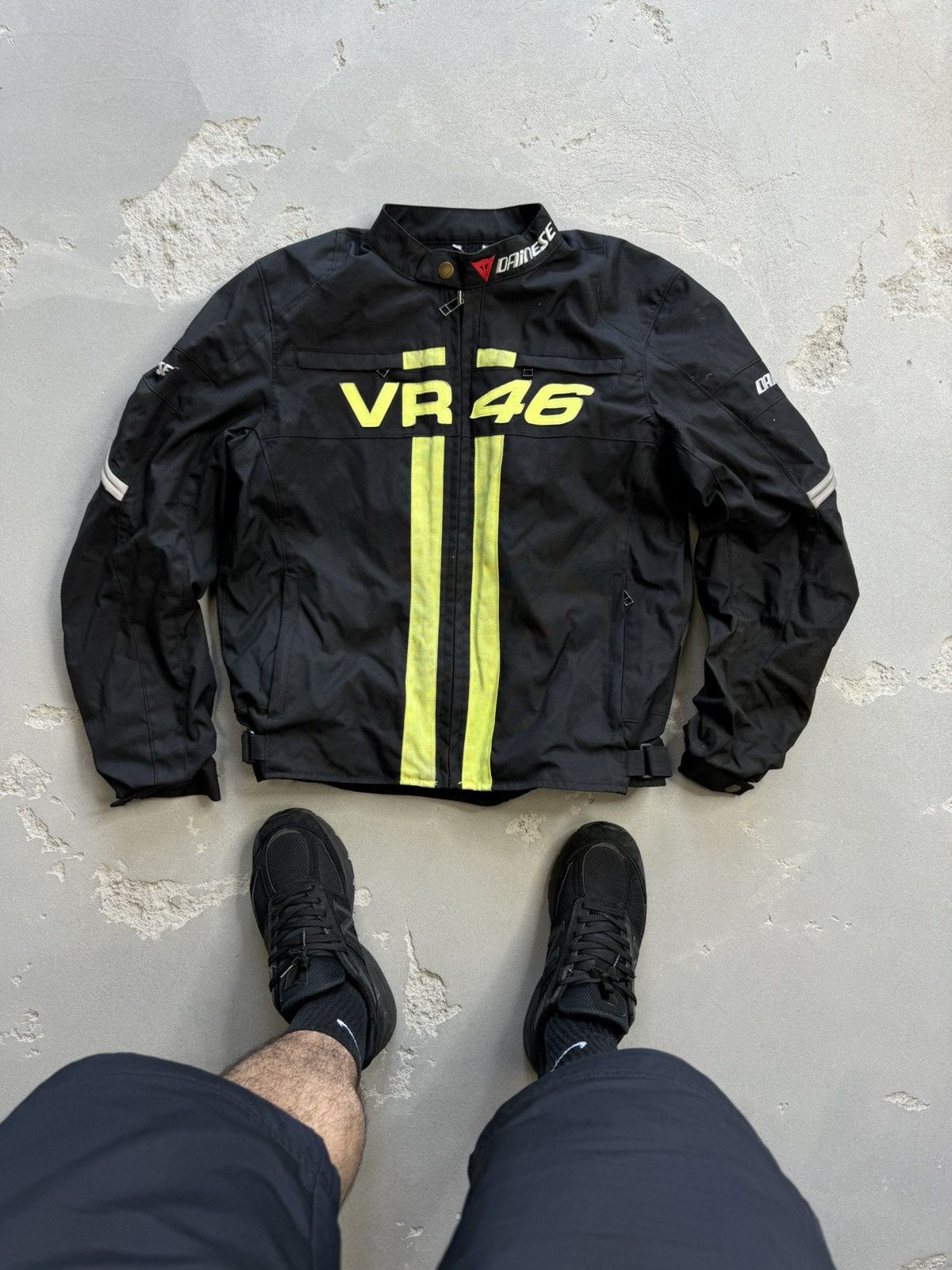 Dainese Vintage Dainese VR46 Rossi Rider Racing Jacket Size US L / EU 52-54 / 3 - 1 Thumbnail