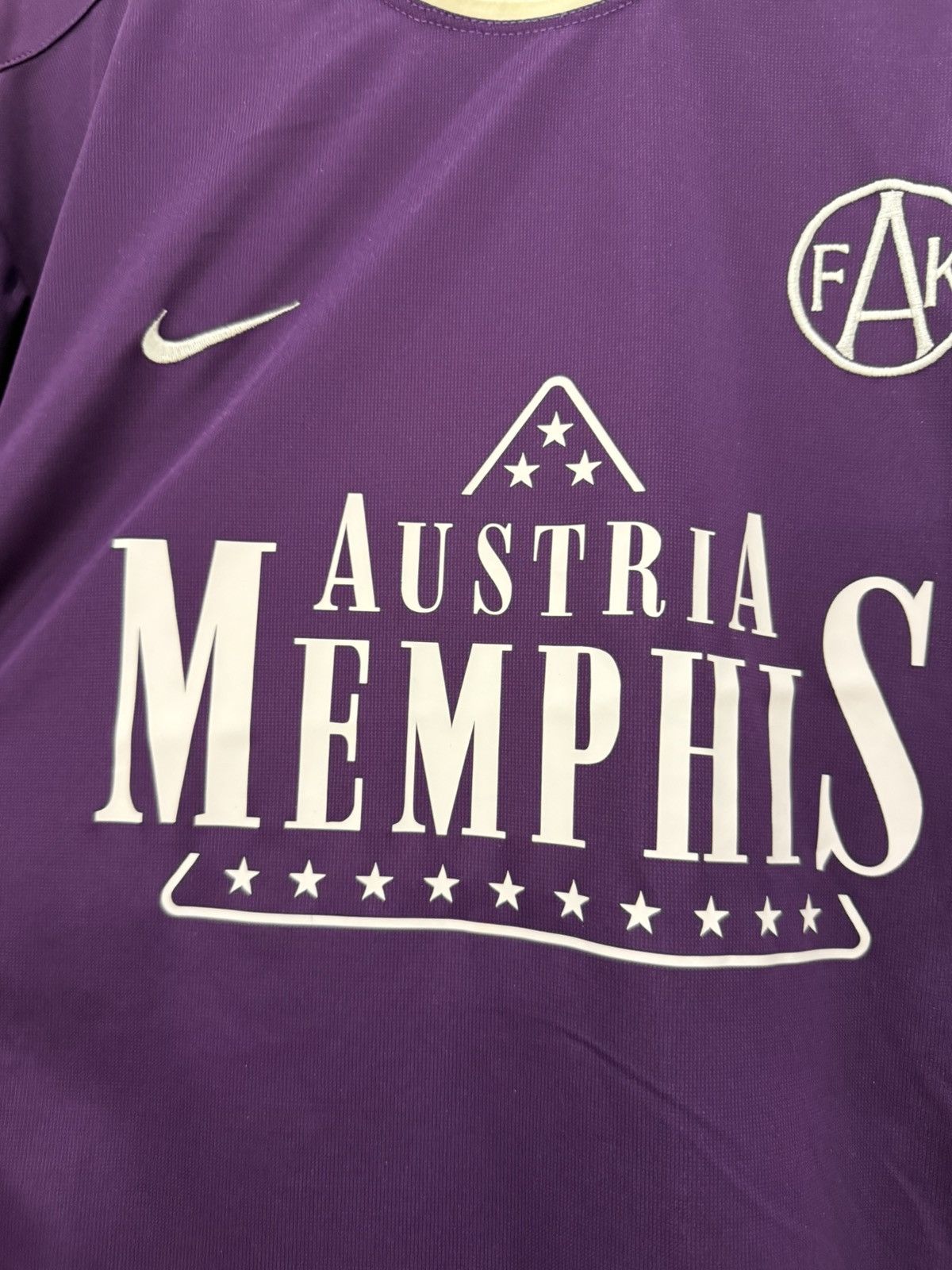 Nike FK Austria Wien home 2002 vintage nike jersey Size US XXL / EU 58 / 5 - 4 Thumbnail
