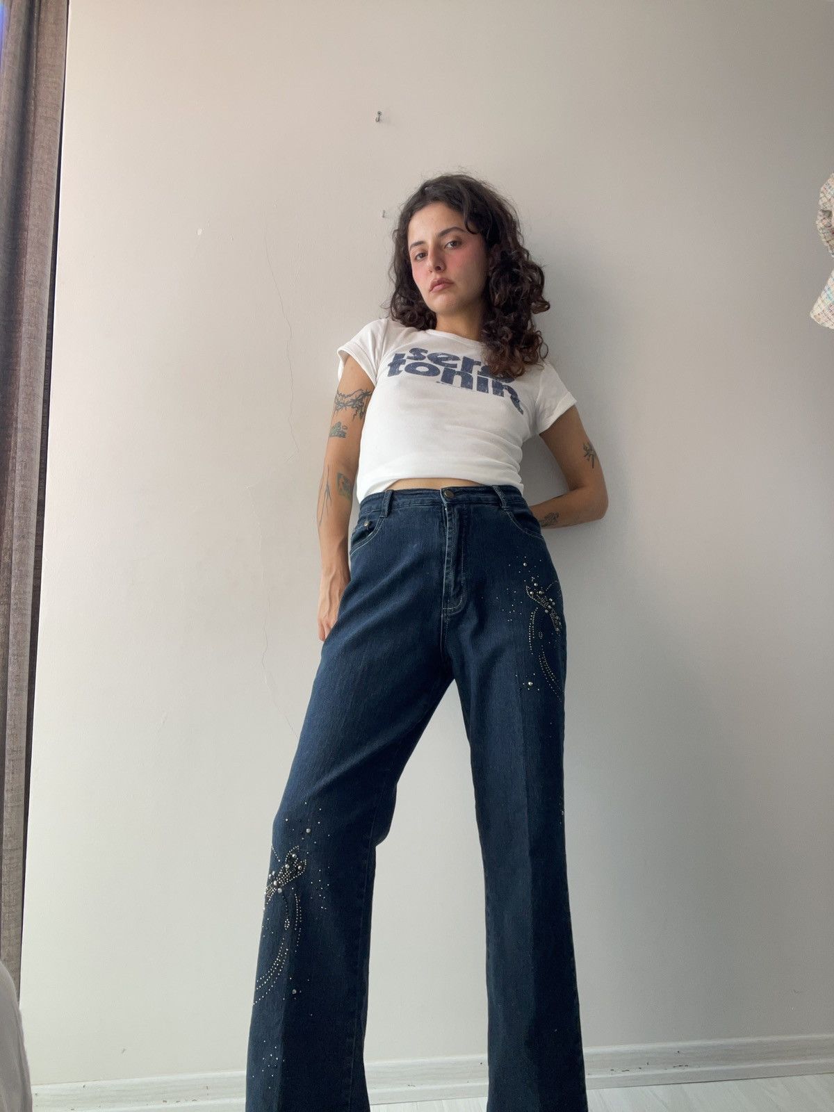 Vintage Vintage jean Size 26" / US 2 / IT 38 - 2 Thumbnail
