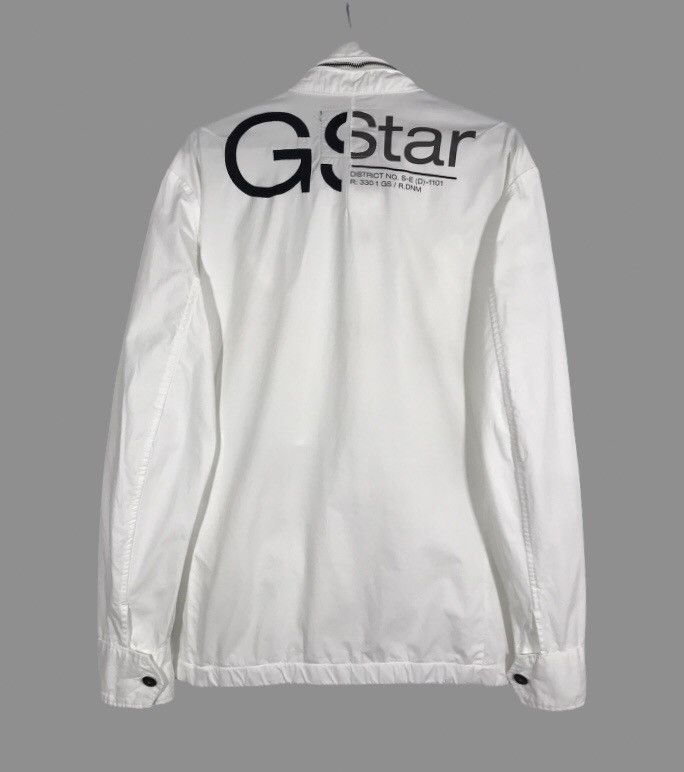 G-Star G-Star Raw Estes Overshirt JKT White Size US XL / EU 56 / 4 - 2 Thumbnail