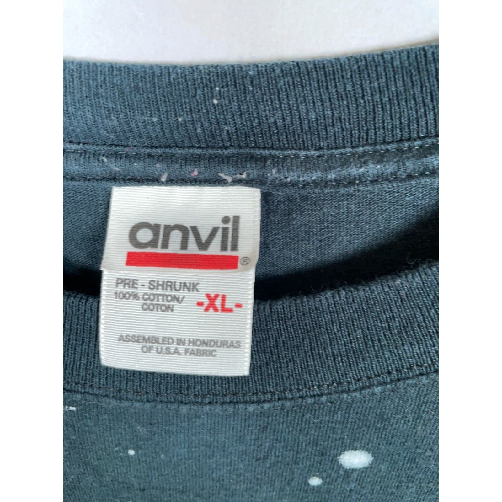 Anvil VINTAGE Anvil T-Shirt Biker 2004 Biketoberfest All-Over Print Black Adult XL Mens Size US XL / EU 56 / 4 - 3 Thumbnail