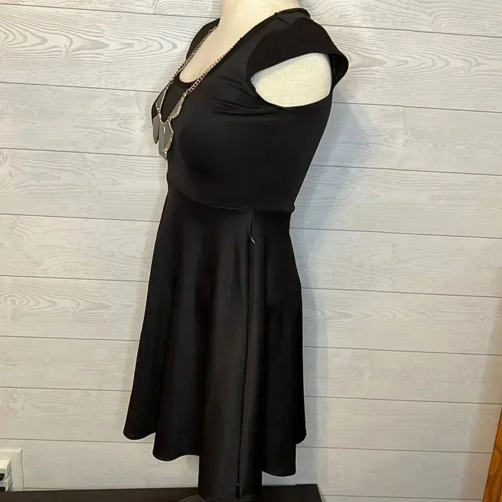 Other Pinc Black Skater Dress Small Gothic Whimsigoth Cocktail Size S / US 4 / IT 40 - 4 Thumbnail