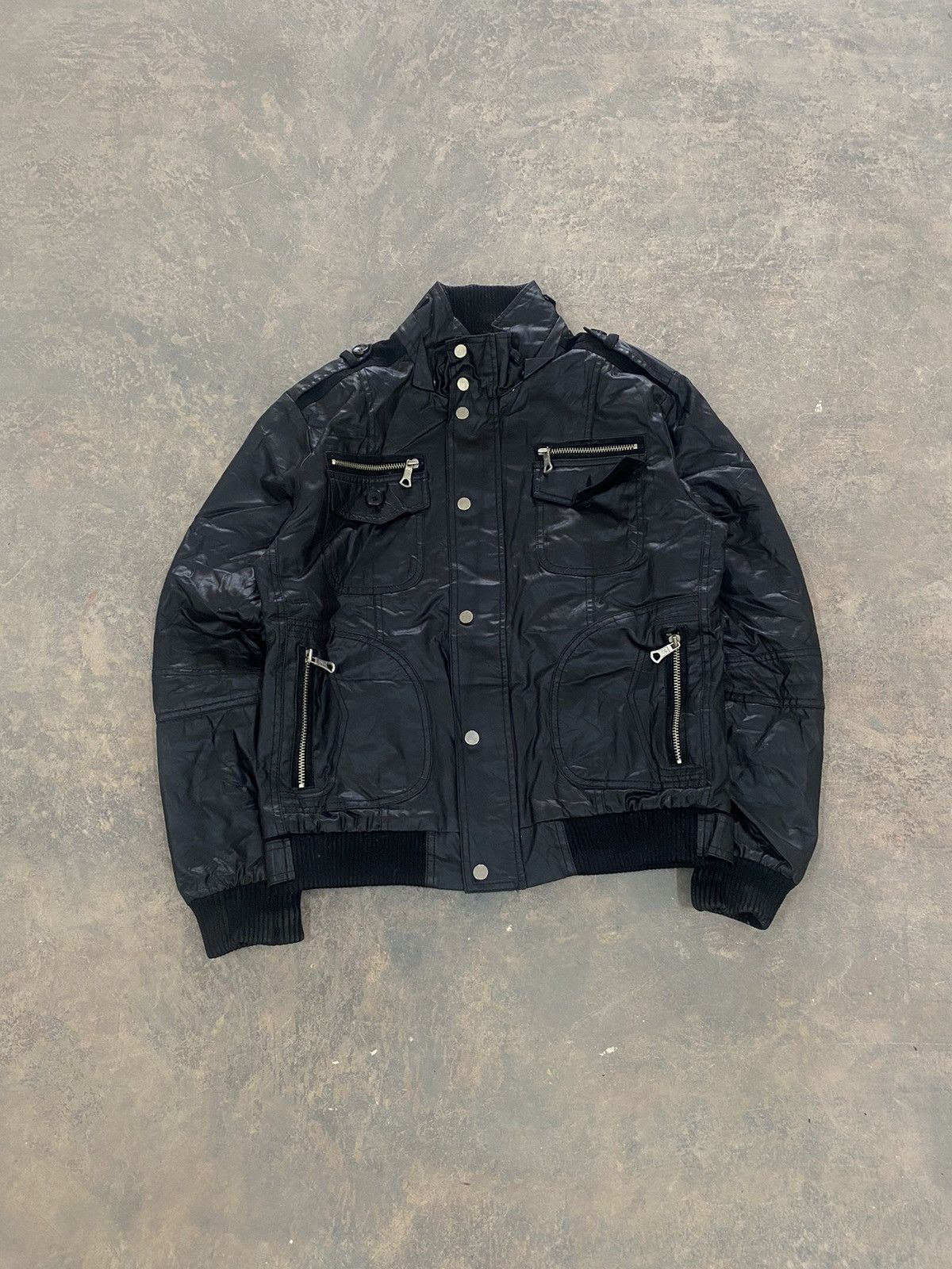 Other Gatsby Grunge Punk Leather Jacket 90s Size US M / EU 48-50 / 2 - 1 Thumbnail