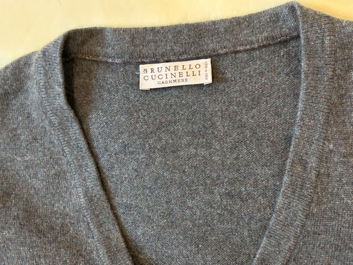 Brunello Cucinelli Brunello Cucinelli Cashmere Sweater, Made in Italy Size M / US 6-8 / IT 42-44 - 5 Thumbnail