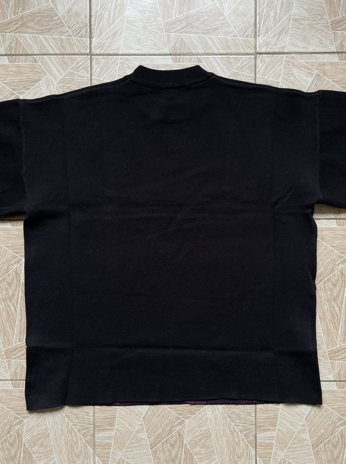 Other Black Purple Illusion Sweater with Trapped Figures & Hands Size US L / EU 52-54 / 3 - 6 Thumbnail